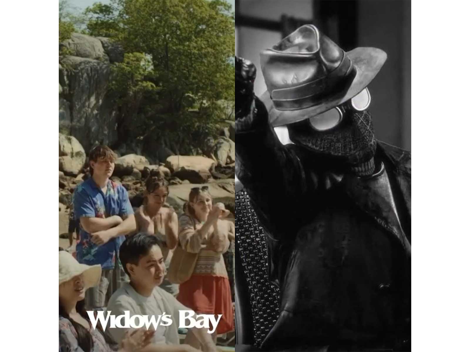 ‘Widow’s Bay’ (Photo/Instagram/@appletv), Spider-Noir (Photo/Instagram/@spidernoirprime)