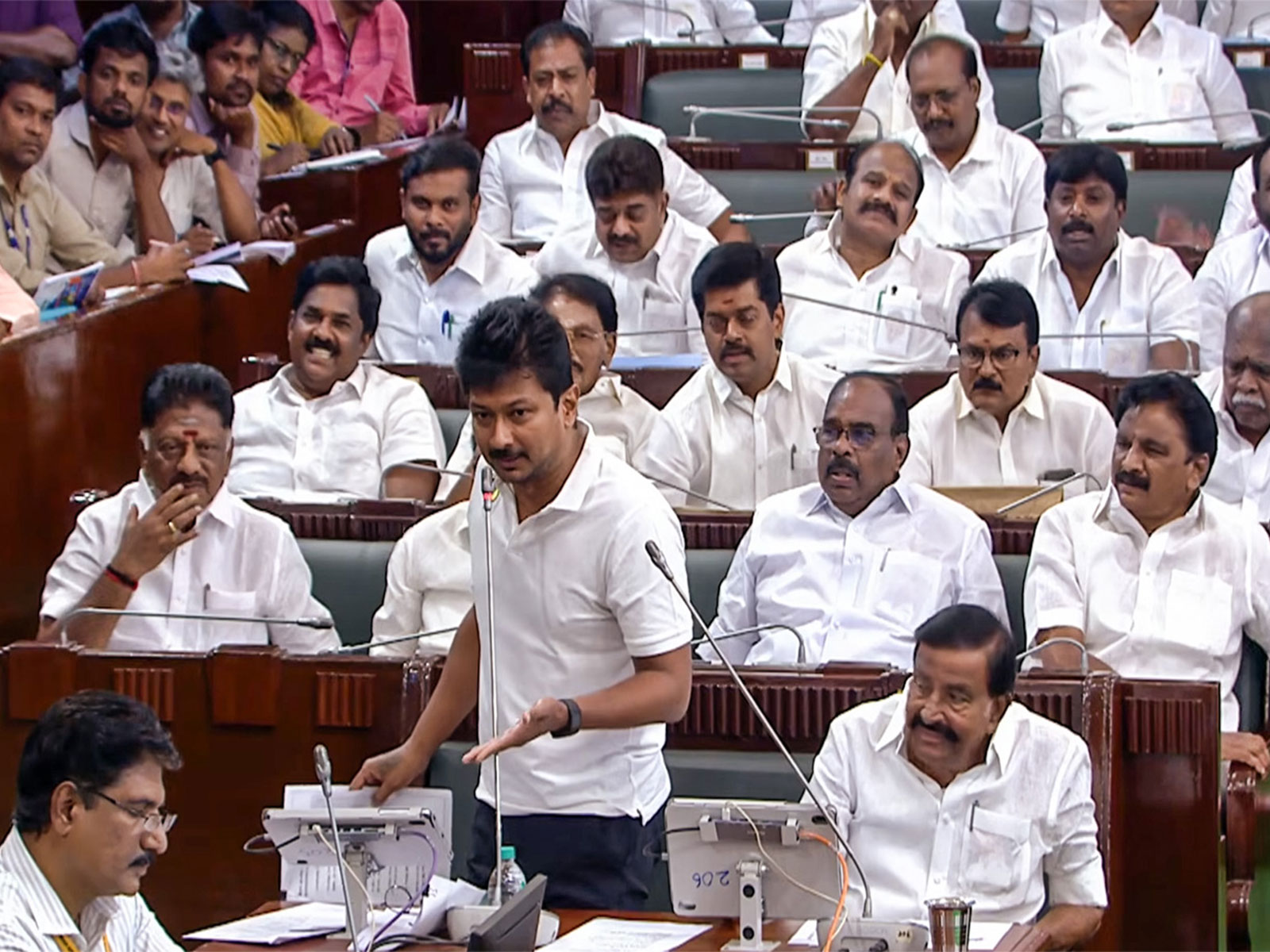 Tamil Nadu Leader of Opposition Udhayanidhi Stalin (Photo/ANI) Tamil Nadu Leader of Opposition Udhayanidhi Stalin (Photo/ANI)