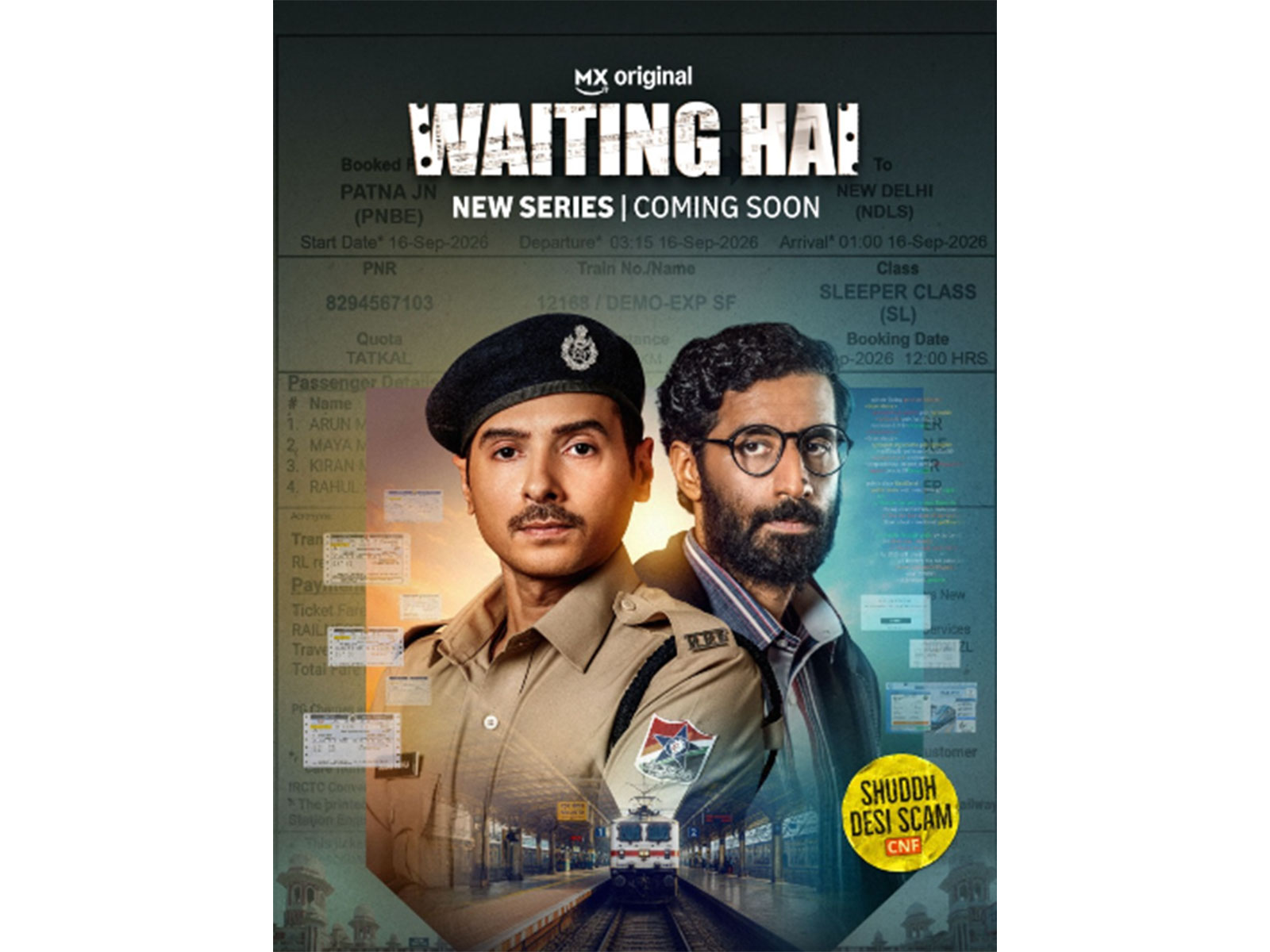 Poster of Waiting Hai (Image source: Prime Video) Poster of Waiting Hai (Image source: Prime Video)