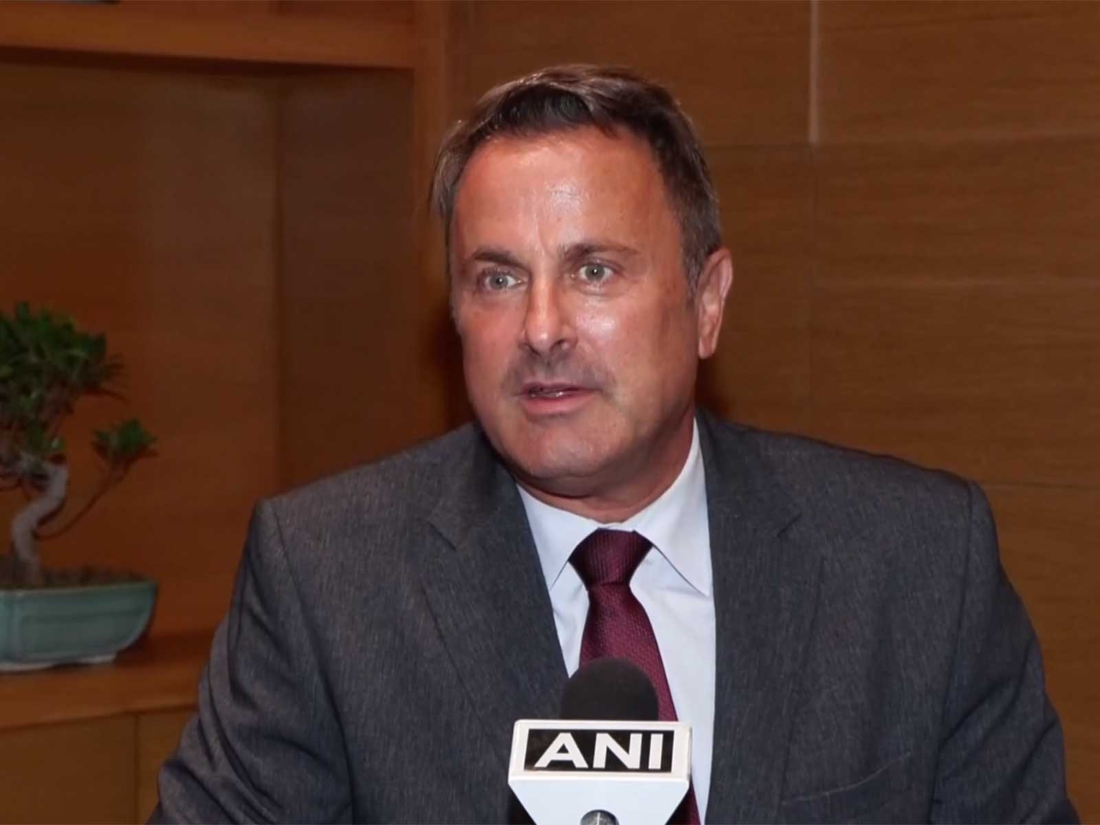 Luxembourg Deputy Prime Minister and Foreign Minister Xavier Bettel (Photo/ANI) Luxembourg Deputy Prime Minister and Foreign Minister Xavier Bettel (Photo/ANI)