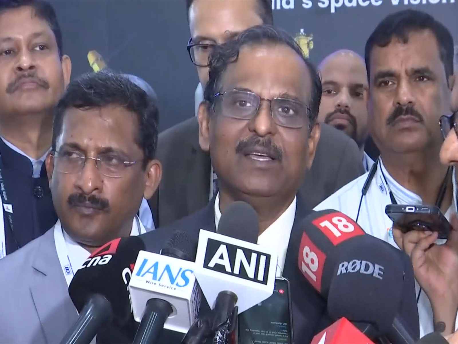Indian Space Research Organisation (ISRO) Chairman Dr V Narayanan (Photo/ANI)