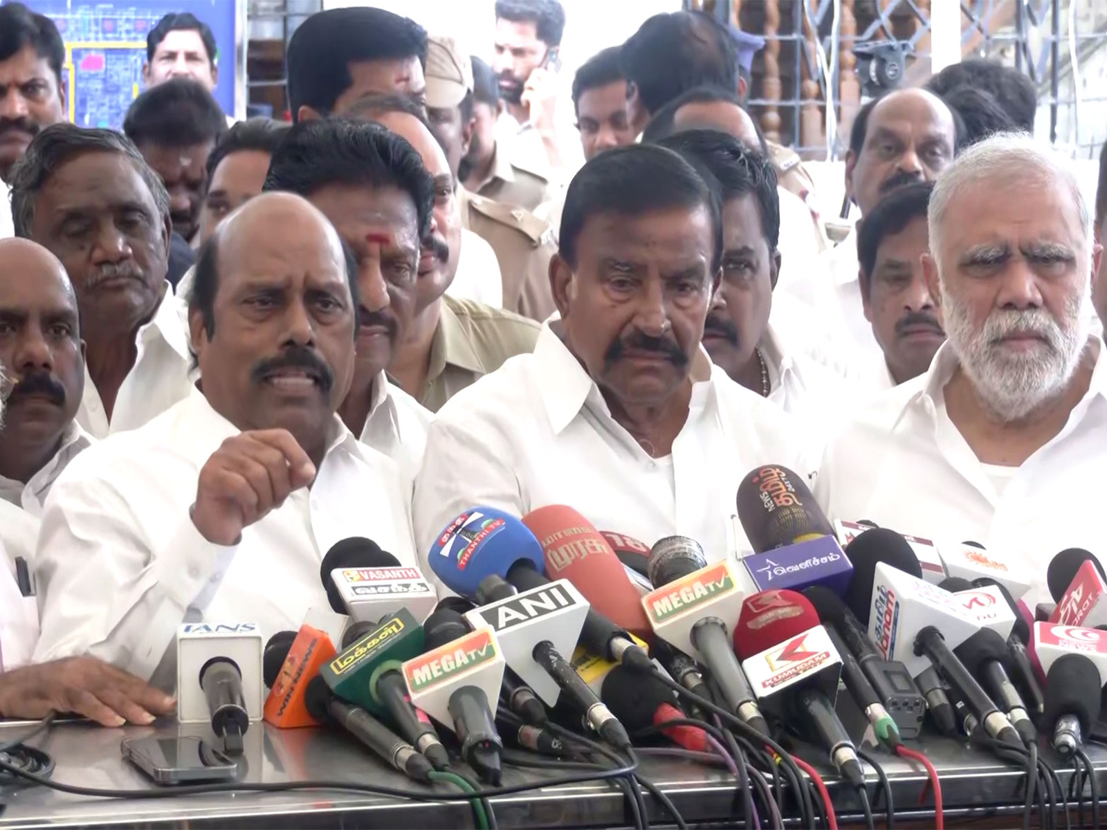 DMK MLA and party whip EV Velu (Photo/ANI)