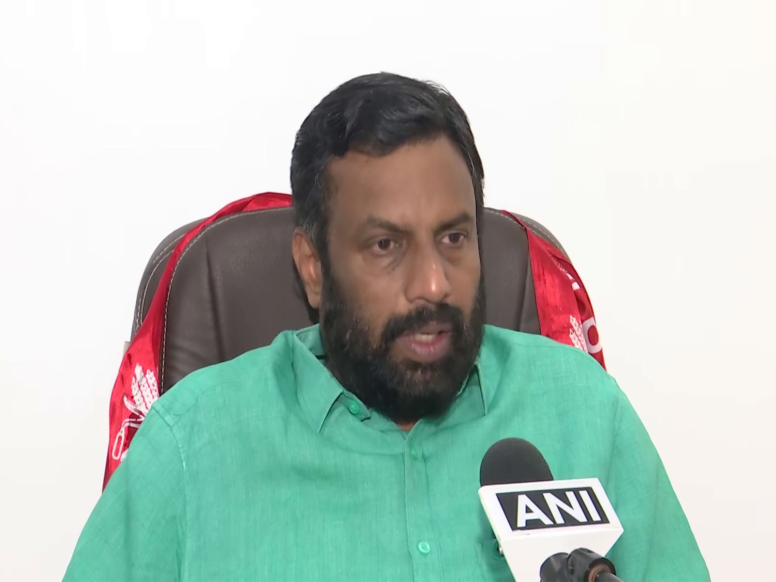CPI MP P Sandosh (Photo/ANI) CPI MP P Sandosh (Photo/ANI)