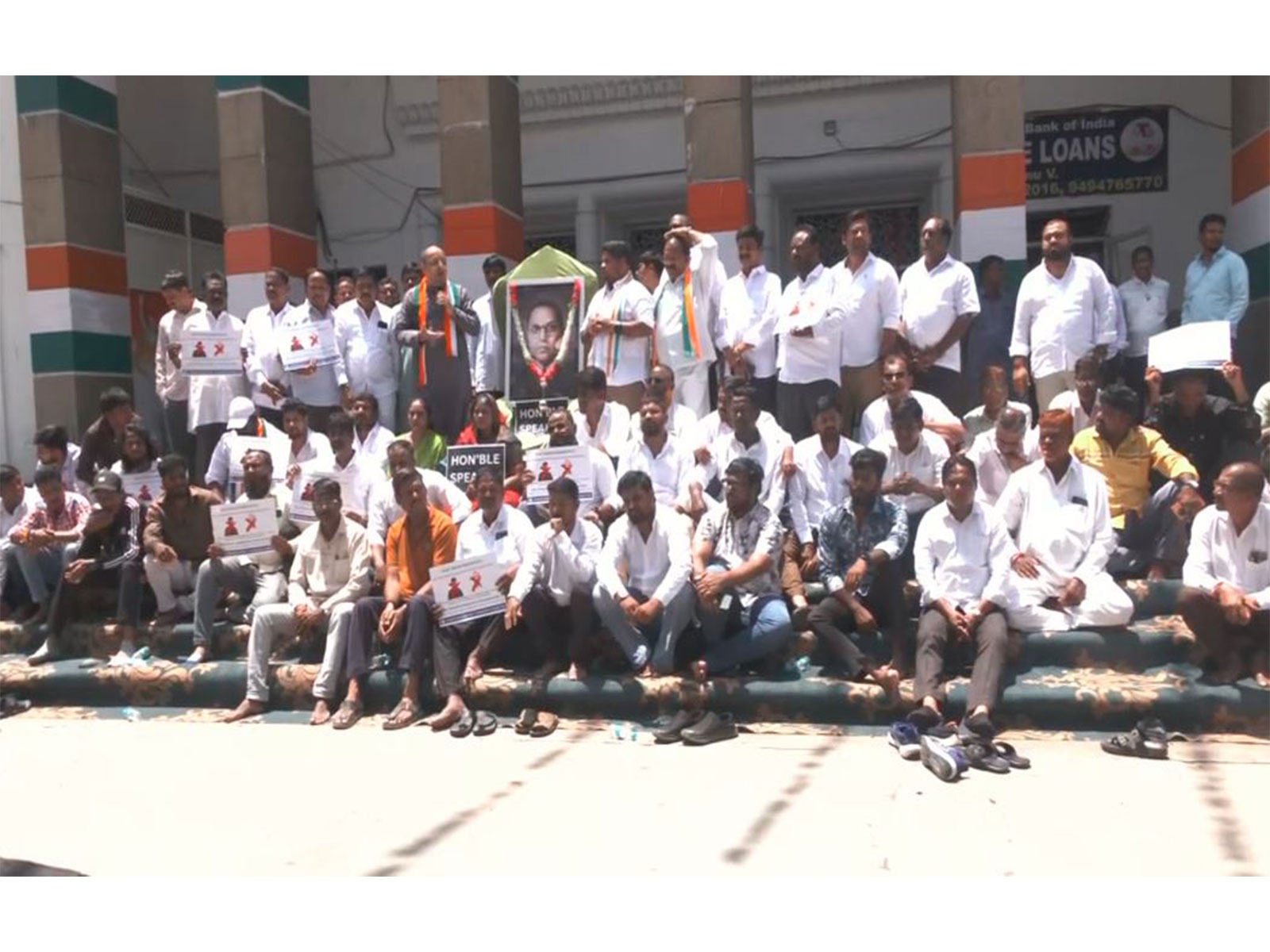 Telangana: Congress leaders stage protest over BRS MLC T Madhusudan’s&hellip;