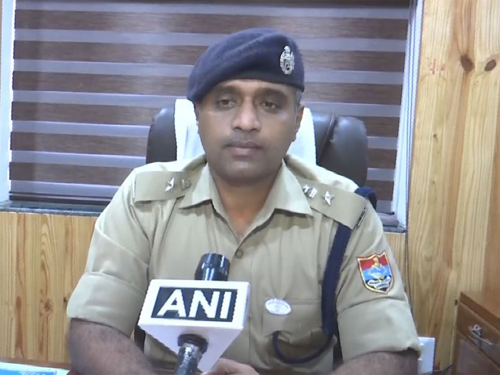 Nainital SSP Manjunath TC (Photo/ANI)