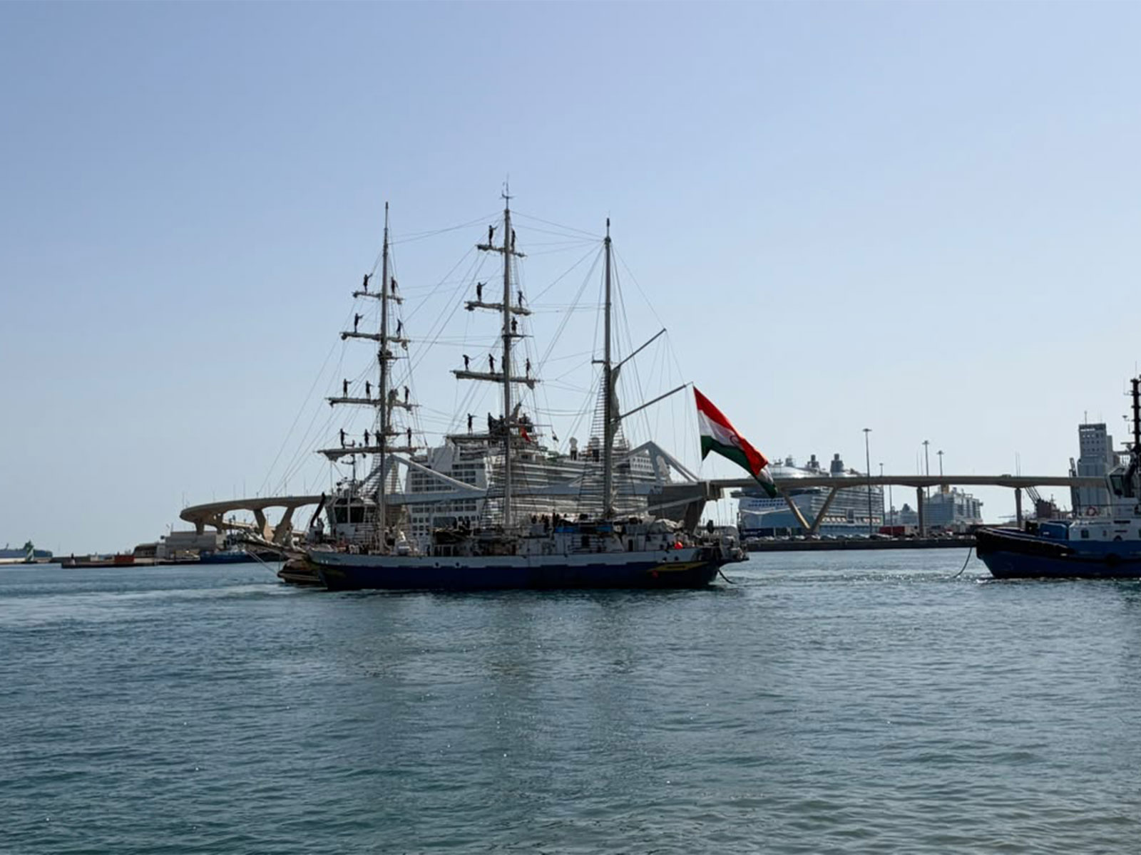 INS Sudarshini concludes port call at Barcelona (Photo: PIB) INS Sudarshini concludes port call at Barcelona (Photo: PIB)