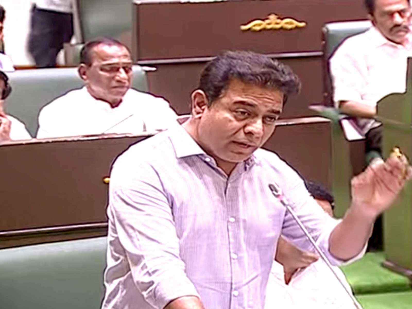 BRS working president K T Rama Rao (File photo/ANI)