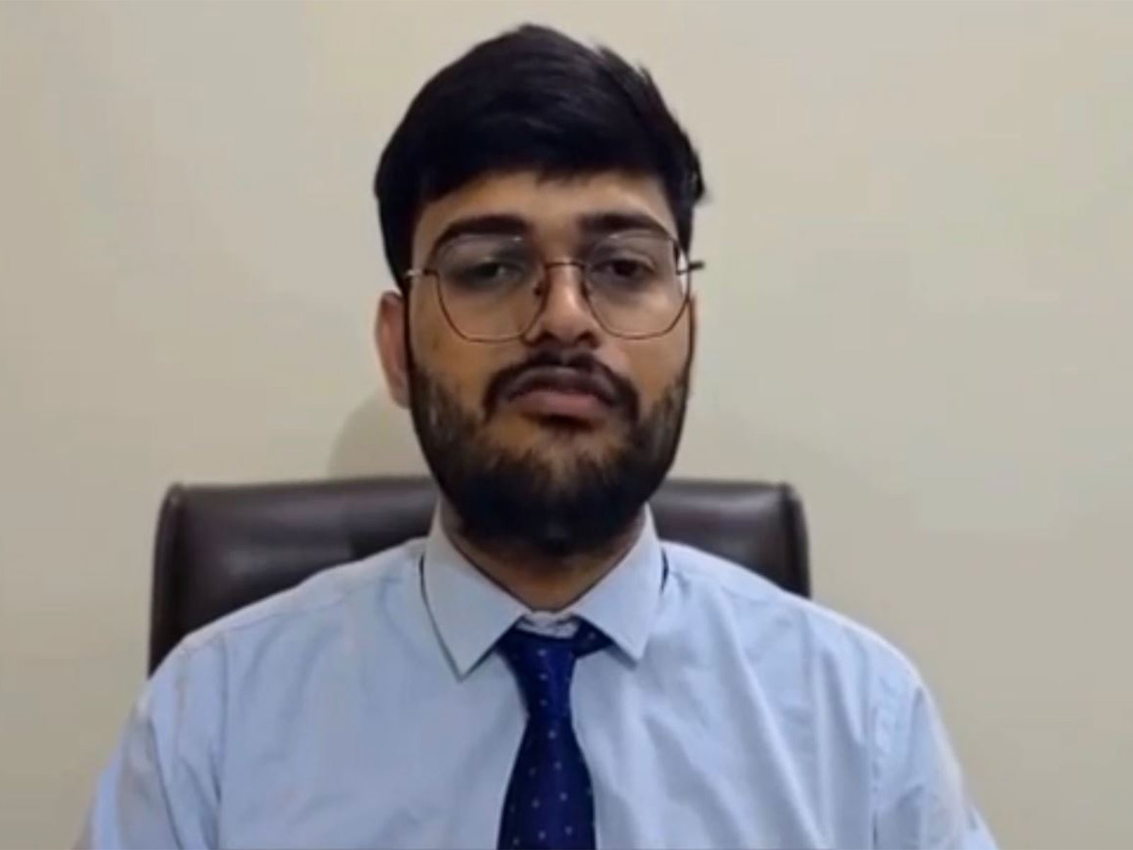 Yash Kashyap, representative of Rajasthan Samgrah Kalyan Sansthan (RSKS India) (Photo/ANI) Yash Kashyap, representative of Rajasthan Samgrah Kalyan Sansthan (RSKS India) (Photo/ANI)