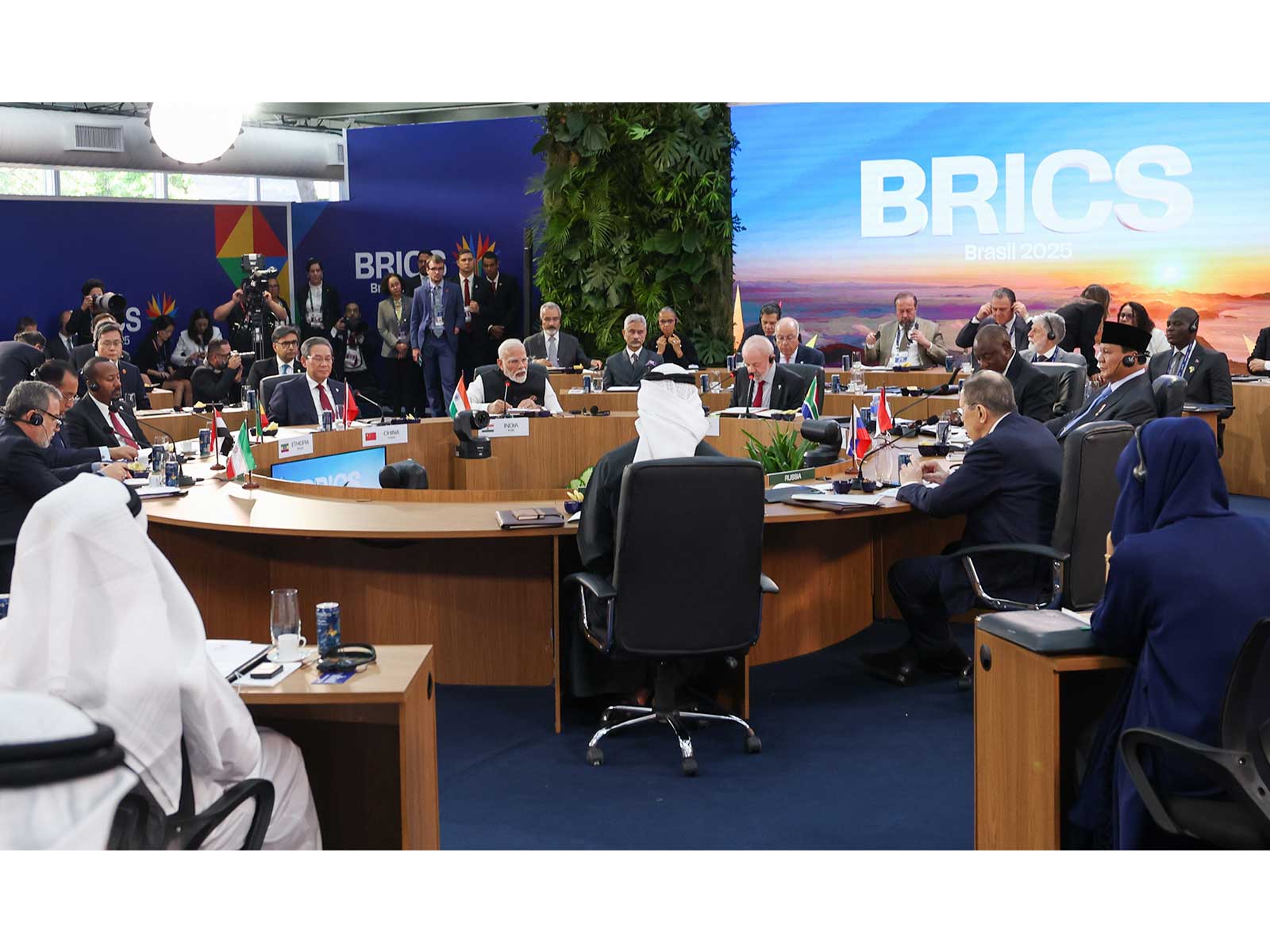 Prime Minister Narendra Modi attending the BRICS Summit 2025 in Rio de Janeiro, Brazil (Photo/X/@narendramodi)
