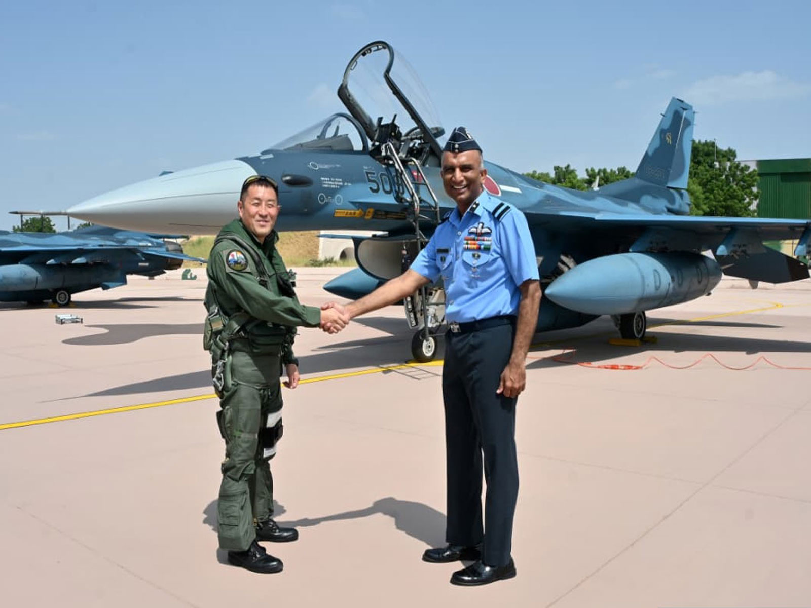 Exercise Veer Guardian 2026 (Photo/X@JASDF_PAO)