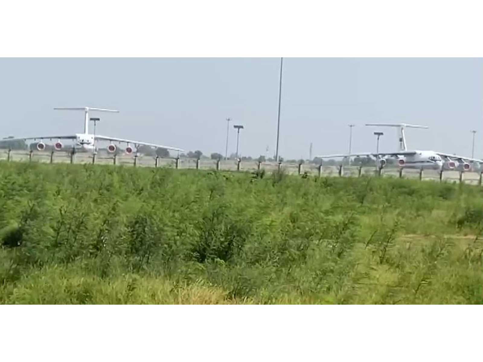 Russian transport planes arrive at Noida International Airport (Photo/ANI) Russian transport planes arrive at Noida International Airport (Photo/ANI)