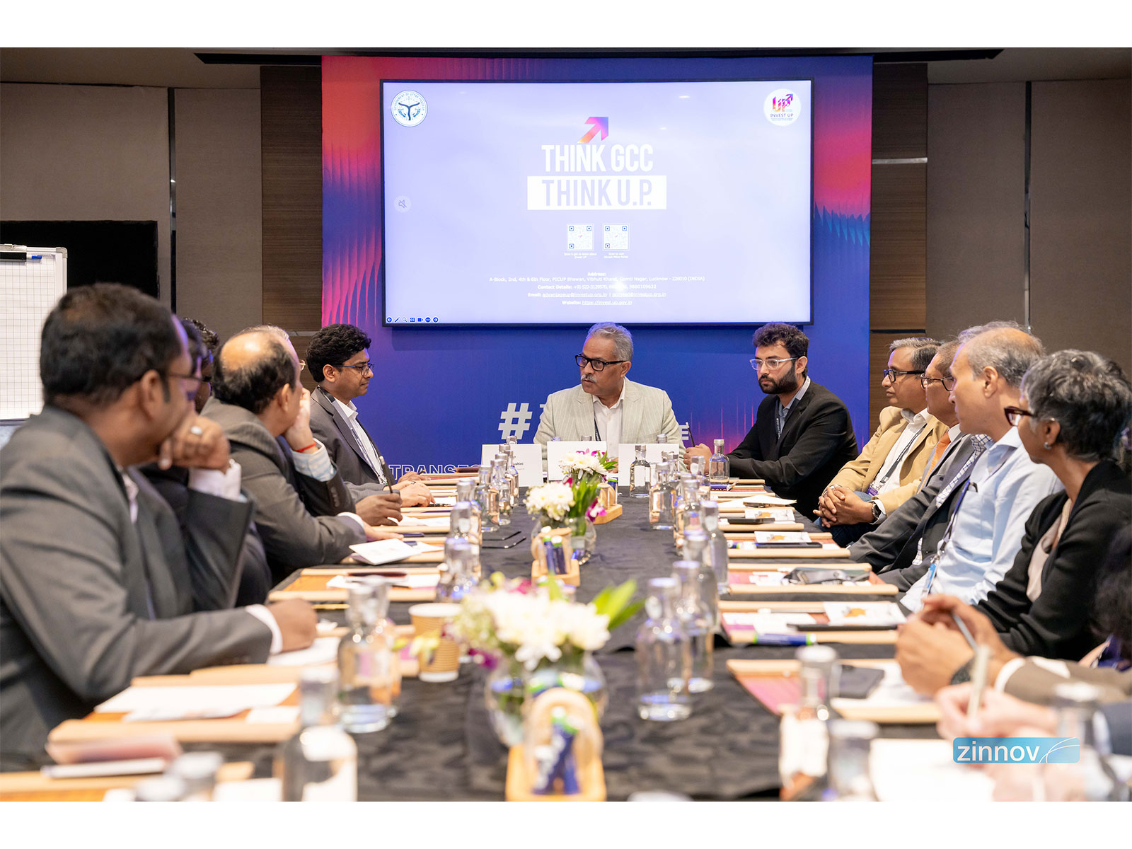 Uttar Pradesh's dignitaries hosted a closed-door roundtable at Zinnov Confluence 2026, charting the state's GCC roadmap across talent, technology and future expansion opportunities. Uttar Pradesh's dignitaries hosted a closed-door roundtable at Zinnov Confluence 2026, charting the state's GCC roadmap across talent, technology and future expansion opportunities.