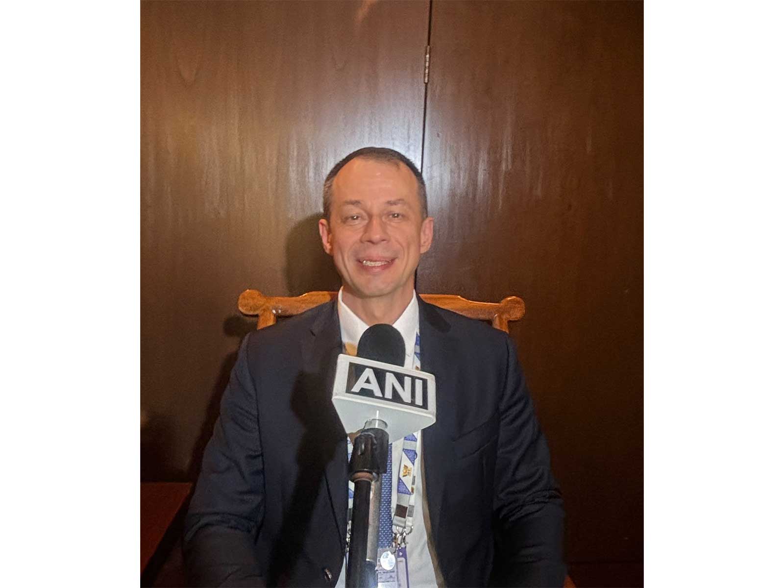 BRICS Pay CEO Andrey Mikhaylishin (Photo/ANI) BRICS Pay CEO Andrey Mikhaylishin (Photo/ANI)