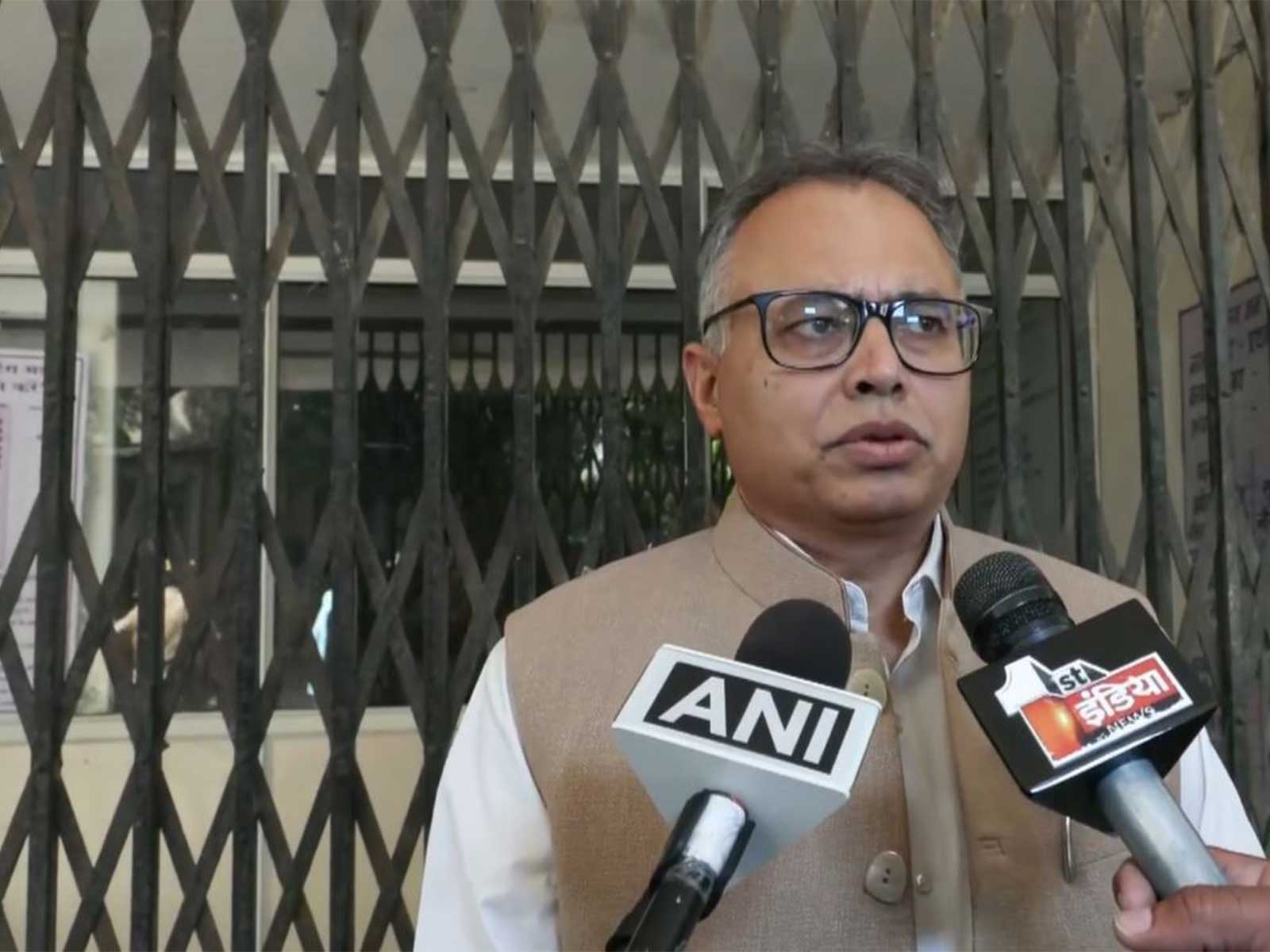 Rajasthan Director General of Police (DGP) Rajeev Kumar Sharma (Photo/ANI)