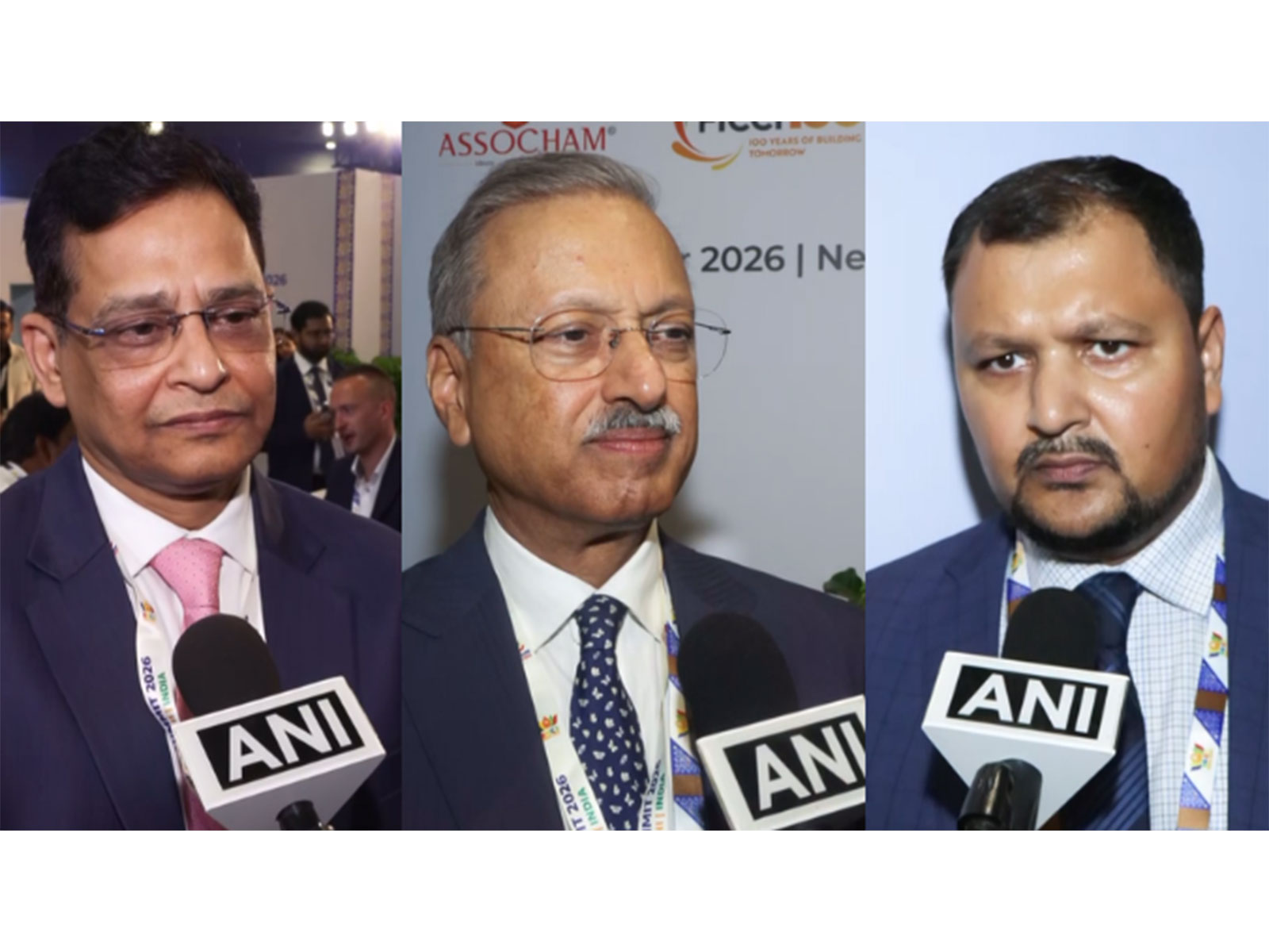Anant Swarup, Secretary General, FICCI, Harsh Pati Singhania, Chairman and Managing Director, JK Paper and Rajat Agrawal, CEO, Barista (Photo/ANI) Anant Swarup, Secretary General, FICCI, Harsh Pati Singhania, Chairman and Managing Director, JK Paper and Rajat Agrawal, CEO, Barista (Photo/ANI)