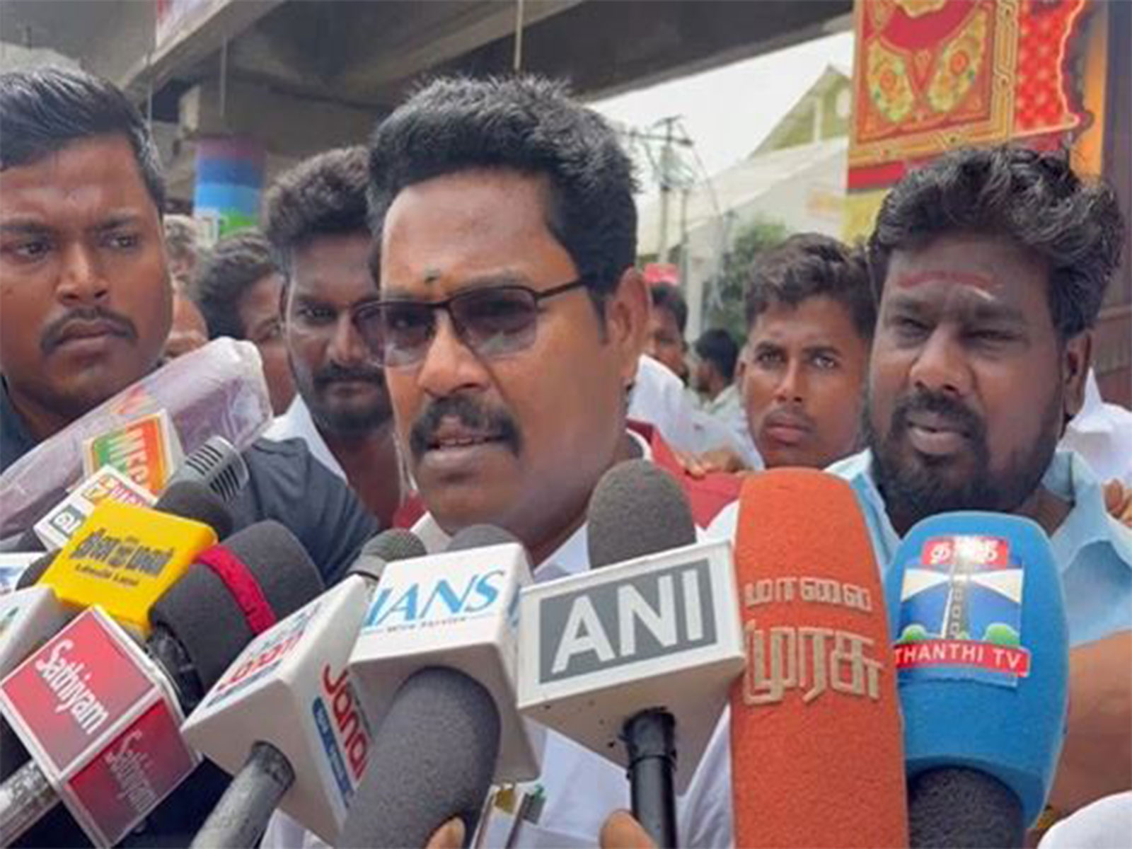 Tamil Nadu Deputy Speaker Ravi Shankar (Photo/ANI)