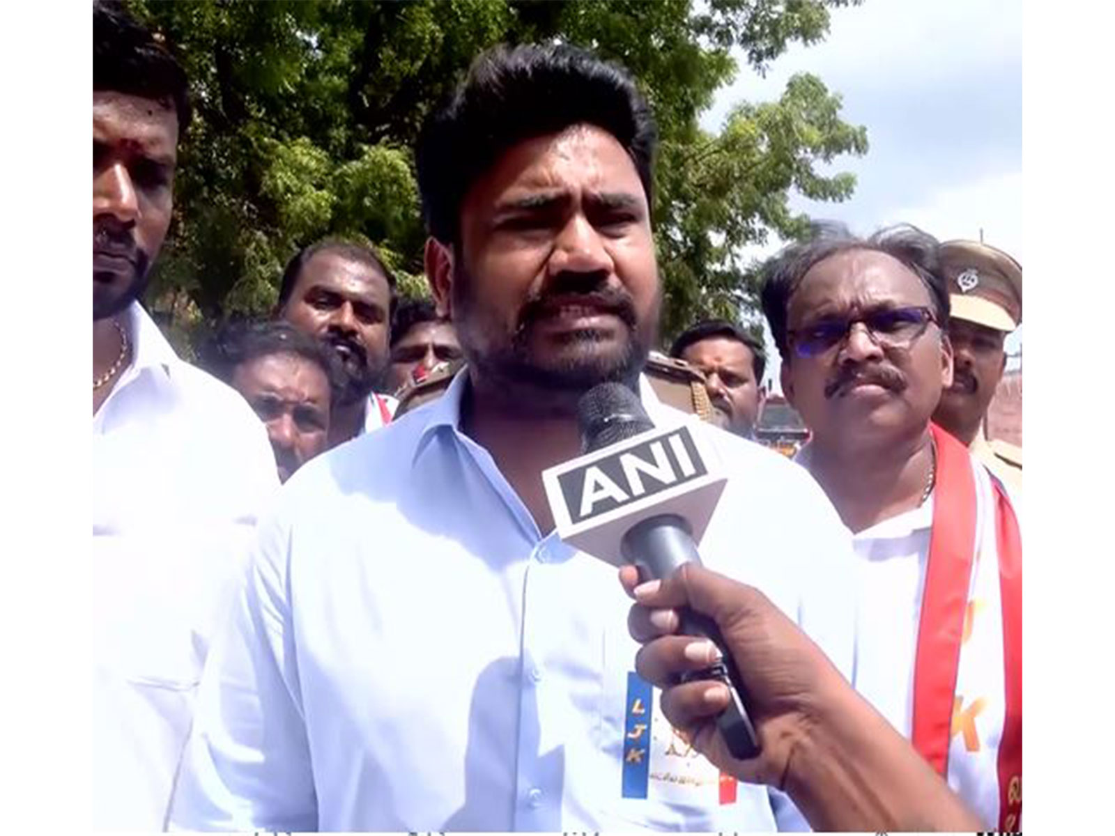 Latchiya Jananayaka Katchi (LJK) President, Jose Charles Martin (Photo/ANI)