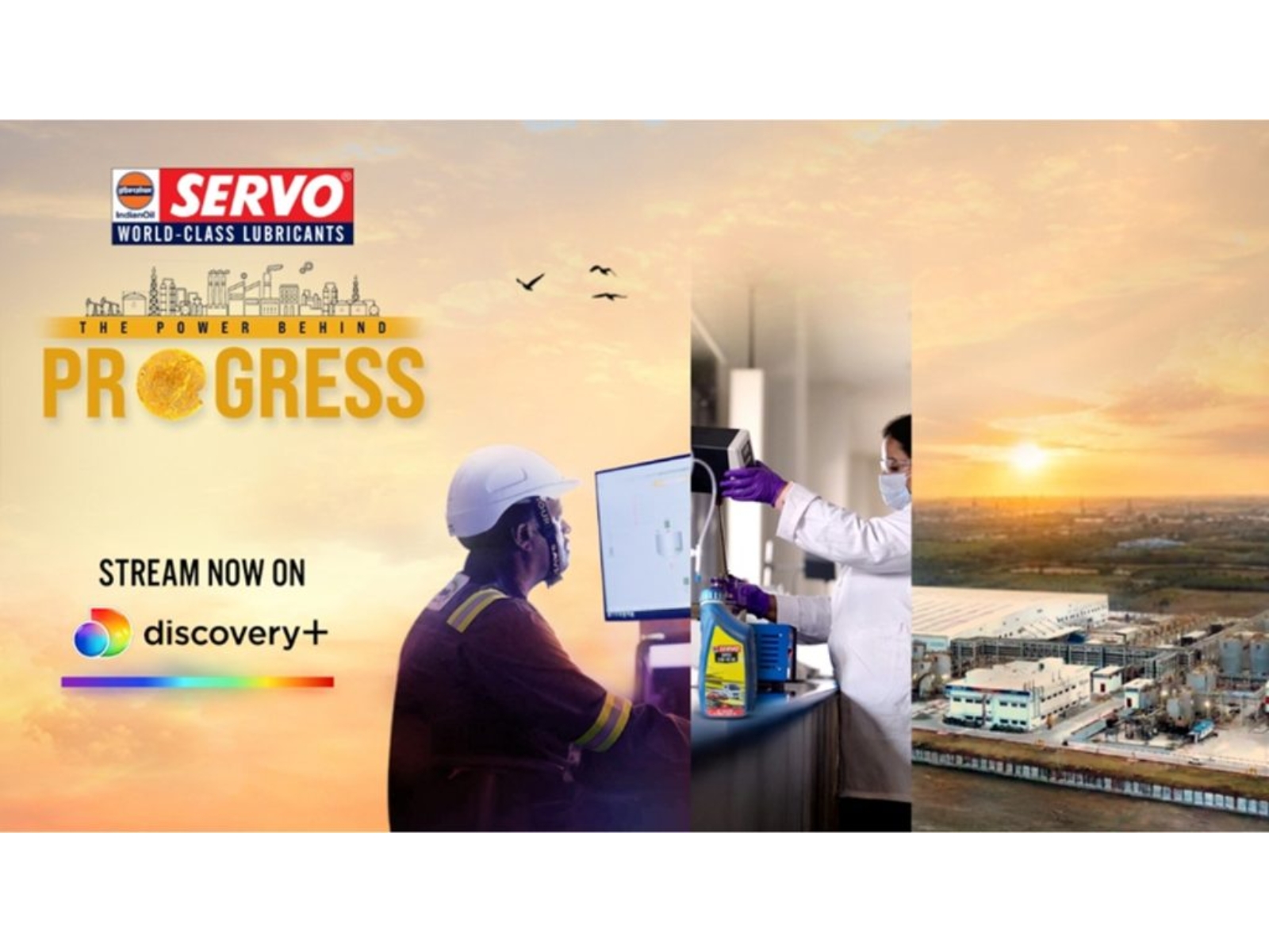 Discovery spotlights the manufacturing journey of SERVO Lubricants by IndianOil in The Power Behind Progress