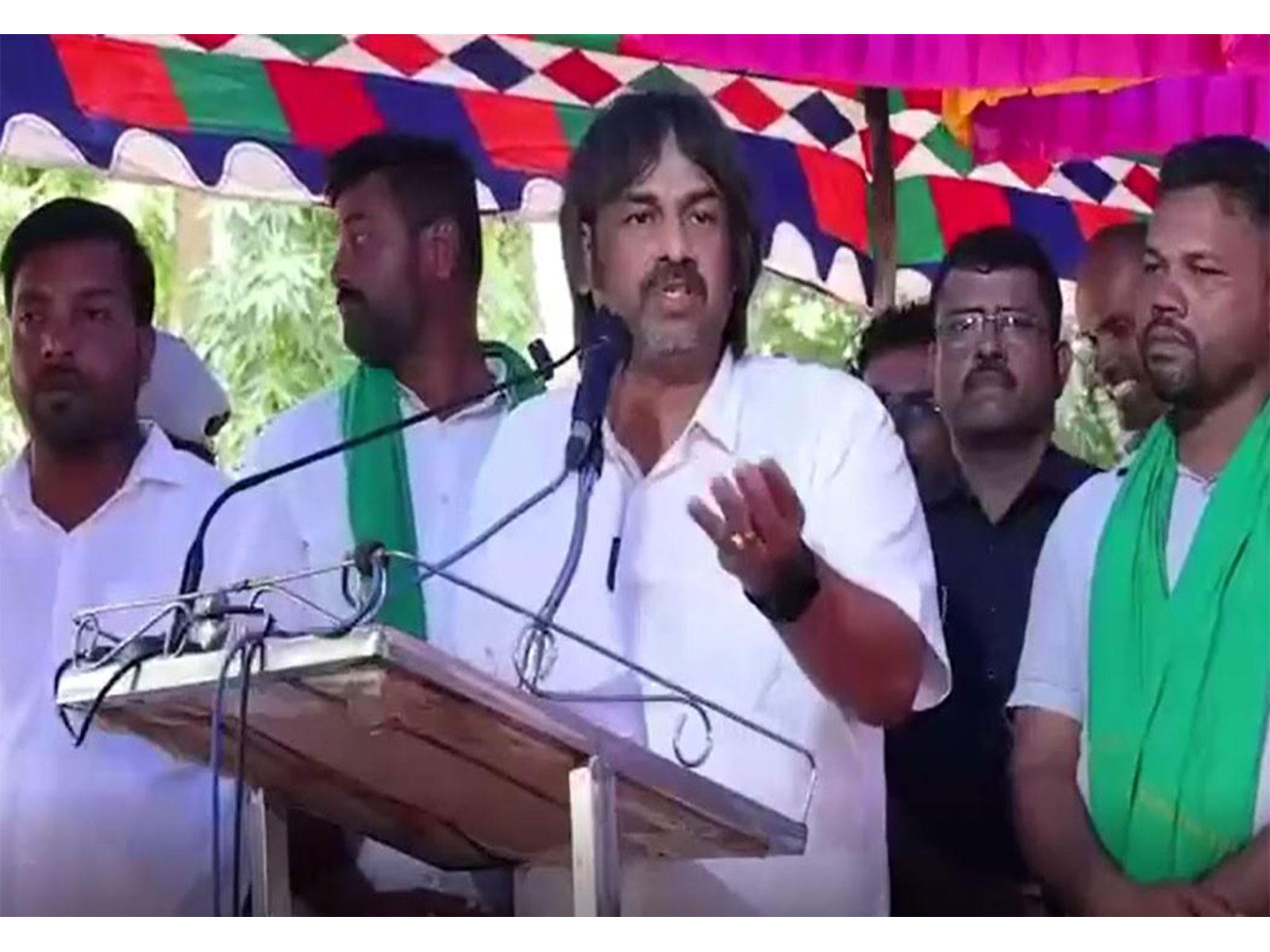 Shivamogga District In-charge Madhu Bangarappa (Photo/ANI)