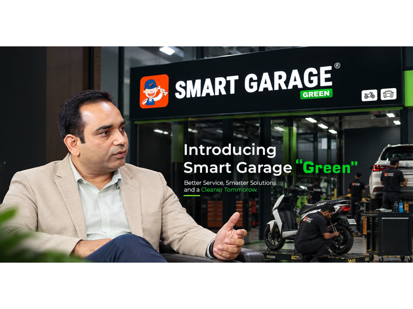 Smart Garage Launches “Green” Initiative to Build a Sustainable and EV-Ready Automotive Aftermarket
