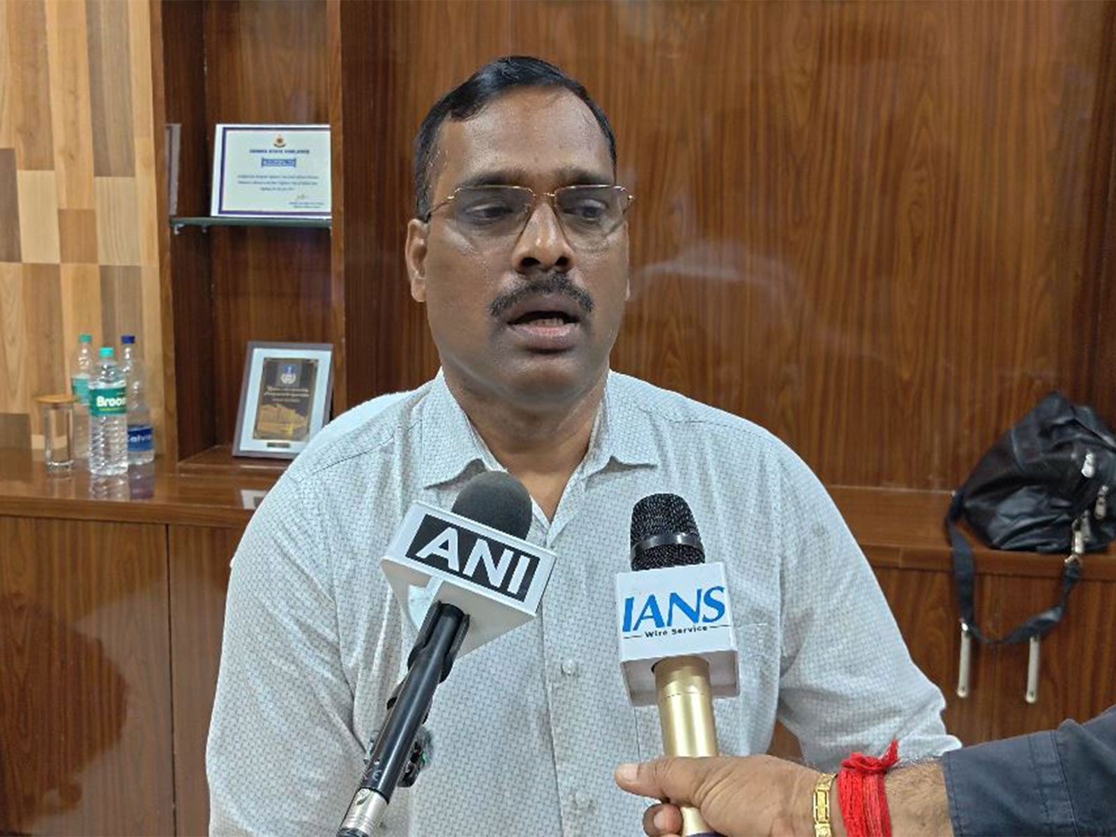 Superintendent of Police, Vigilance, Arun Kumar Nayak (Photo/ANI)