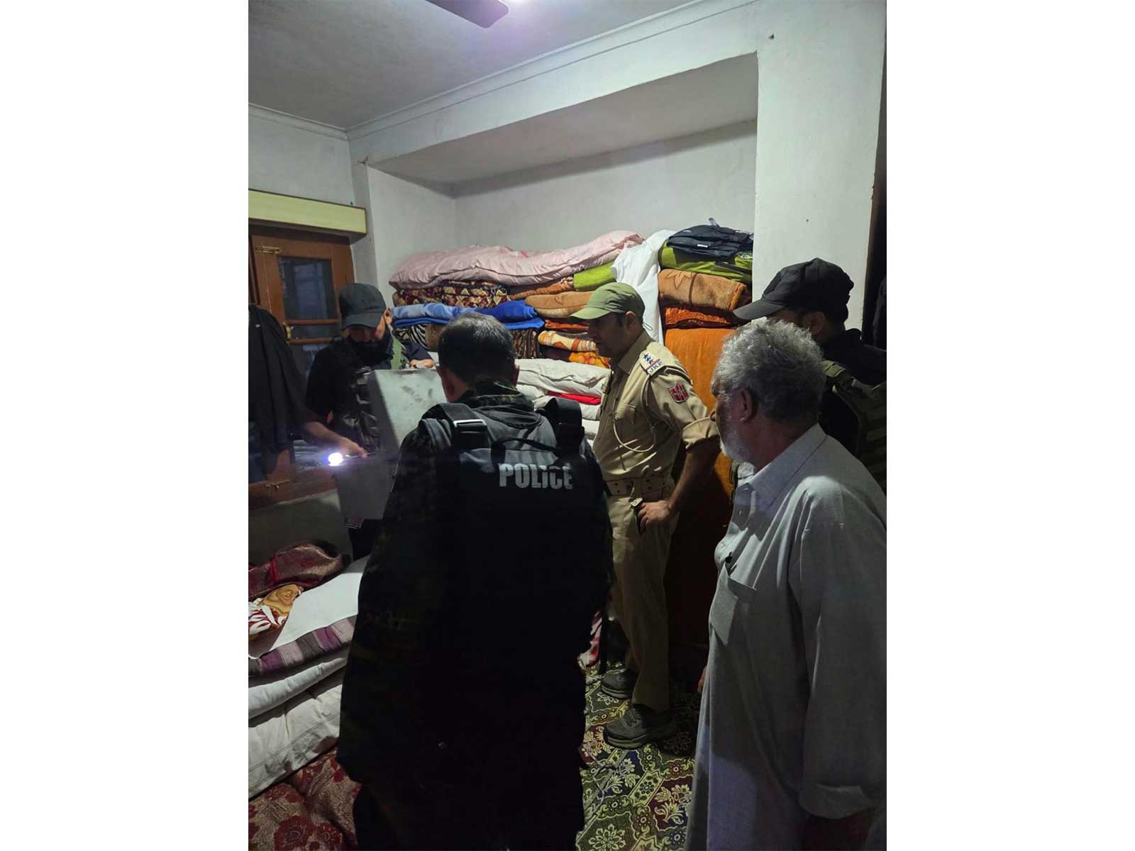 Anantnag Police mounts major Narco CASO at Waghama (Photo/Anantnag Police)