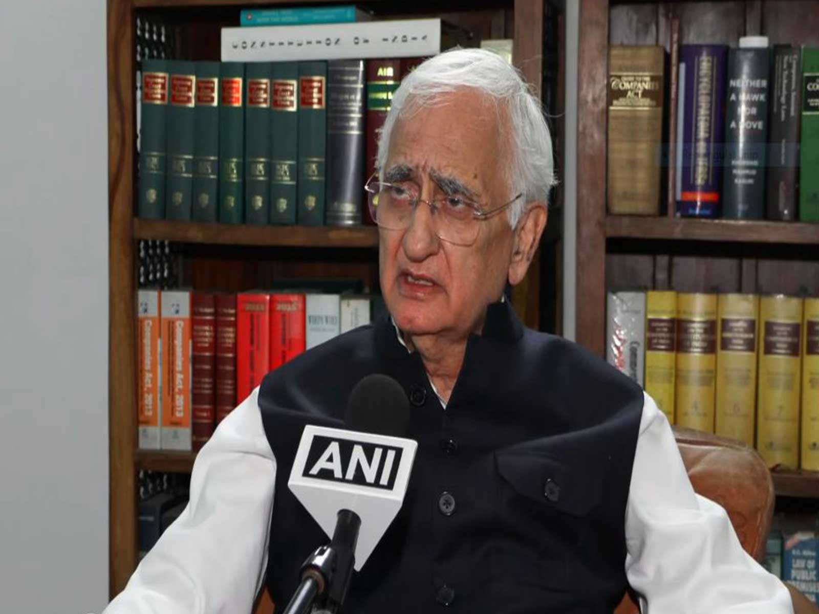 Congress leader Salman Khurshid shared the Congress statement on X (File photo/ANI)