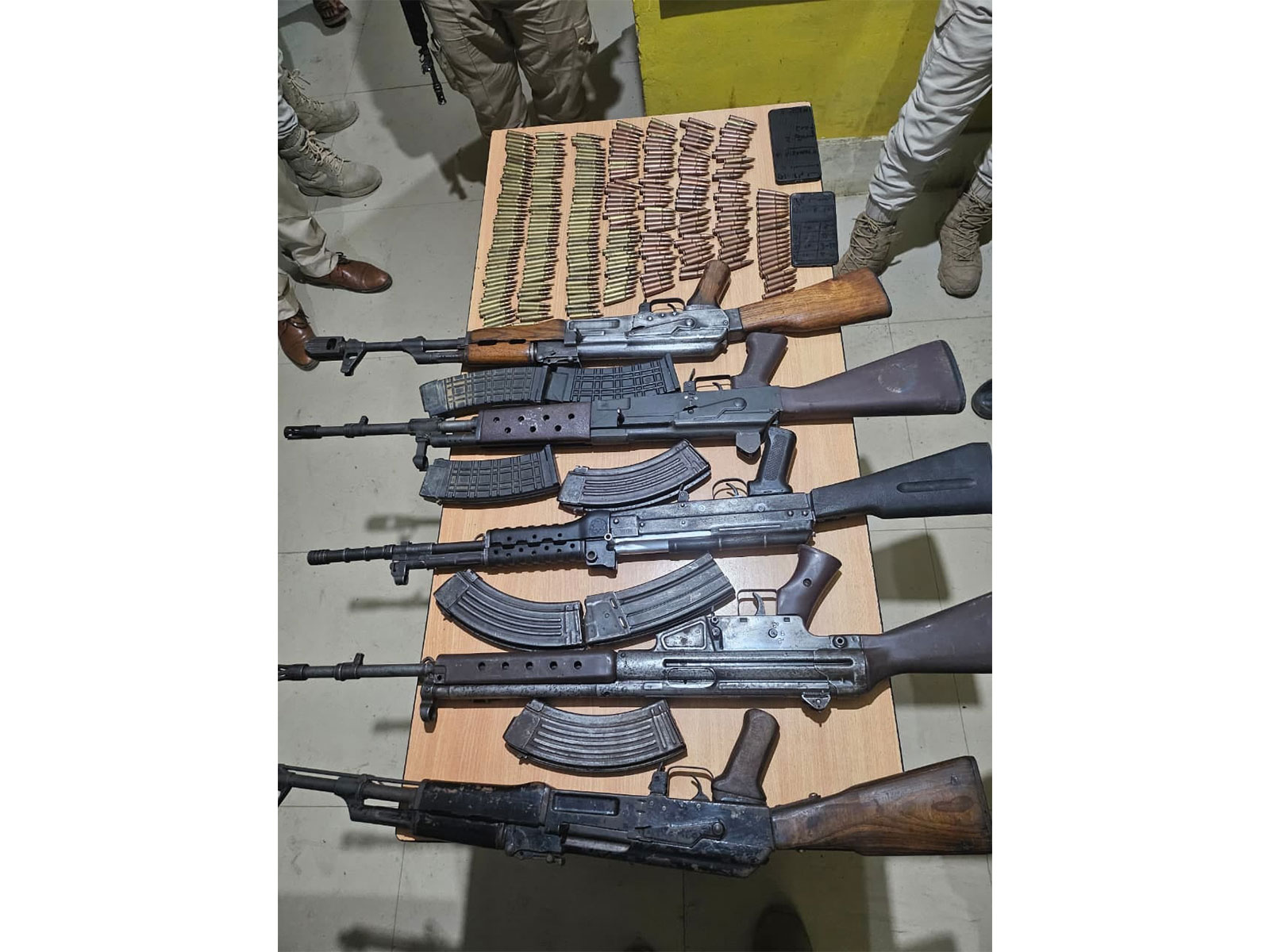 Assam Rifles recovers ammunitions (Photo/Manipur Police)