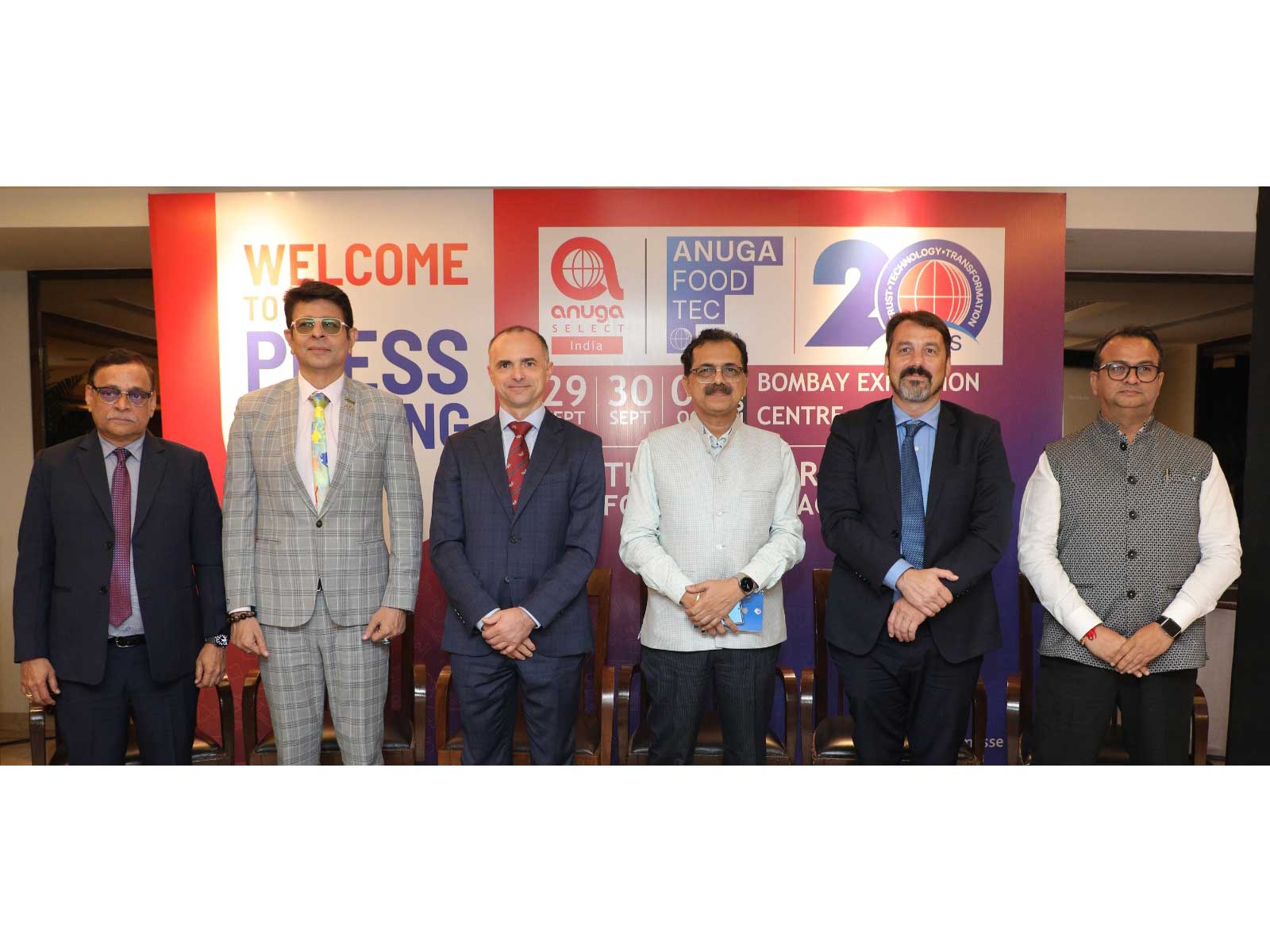 Officials at a precursor event in New Delhi for Anuga Select India and Anuga FoodTec India 2026 (Photo/Anuga Select India)