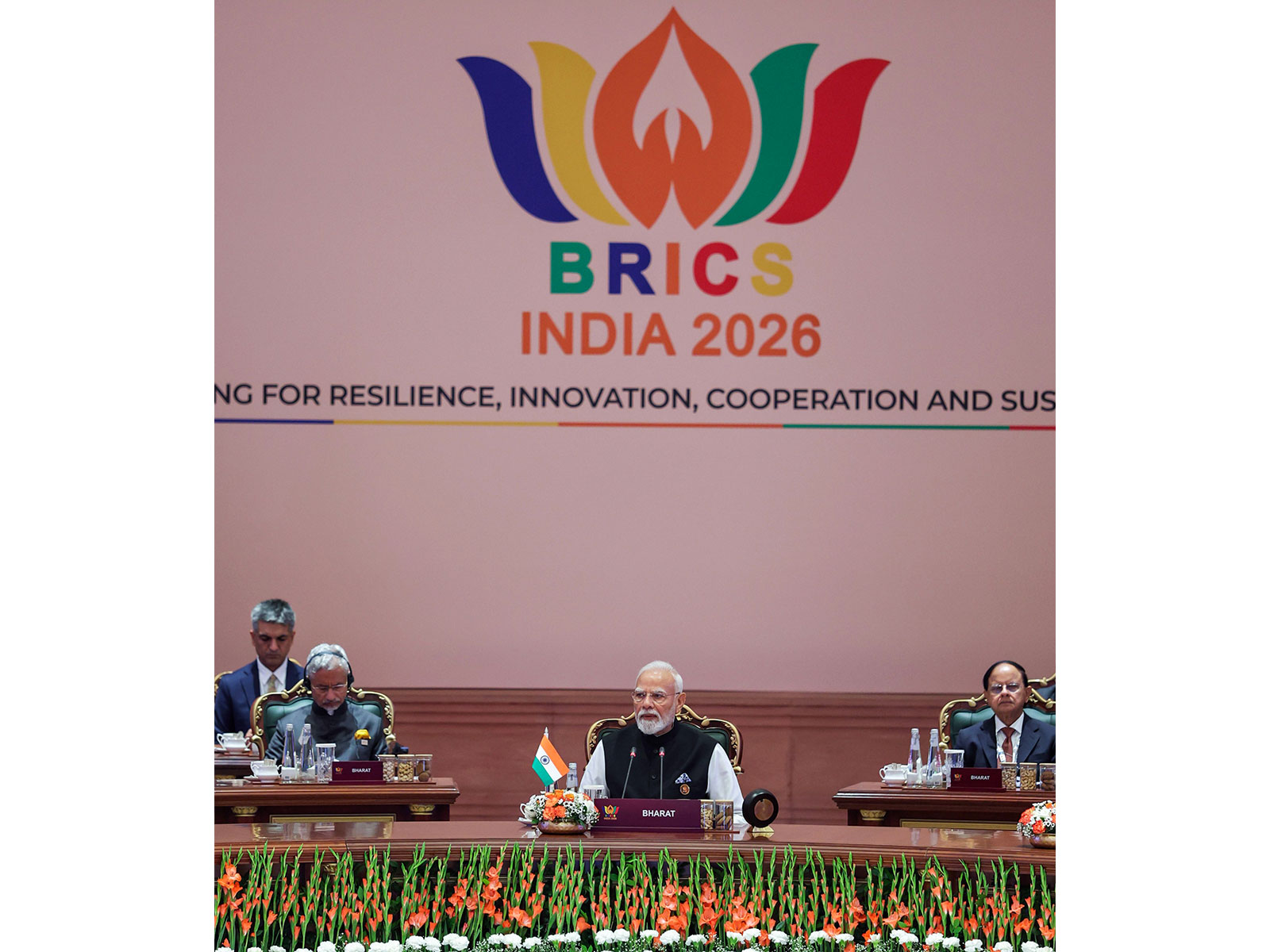 Prime Minister Narendra Modi during the BRICS Session (Photo/DPR PMO)