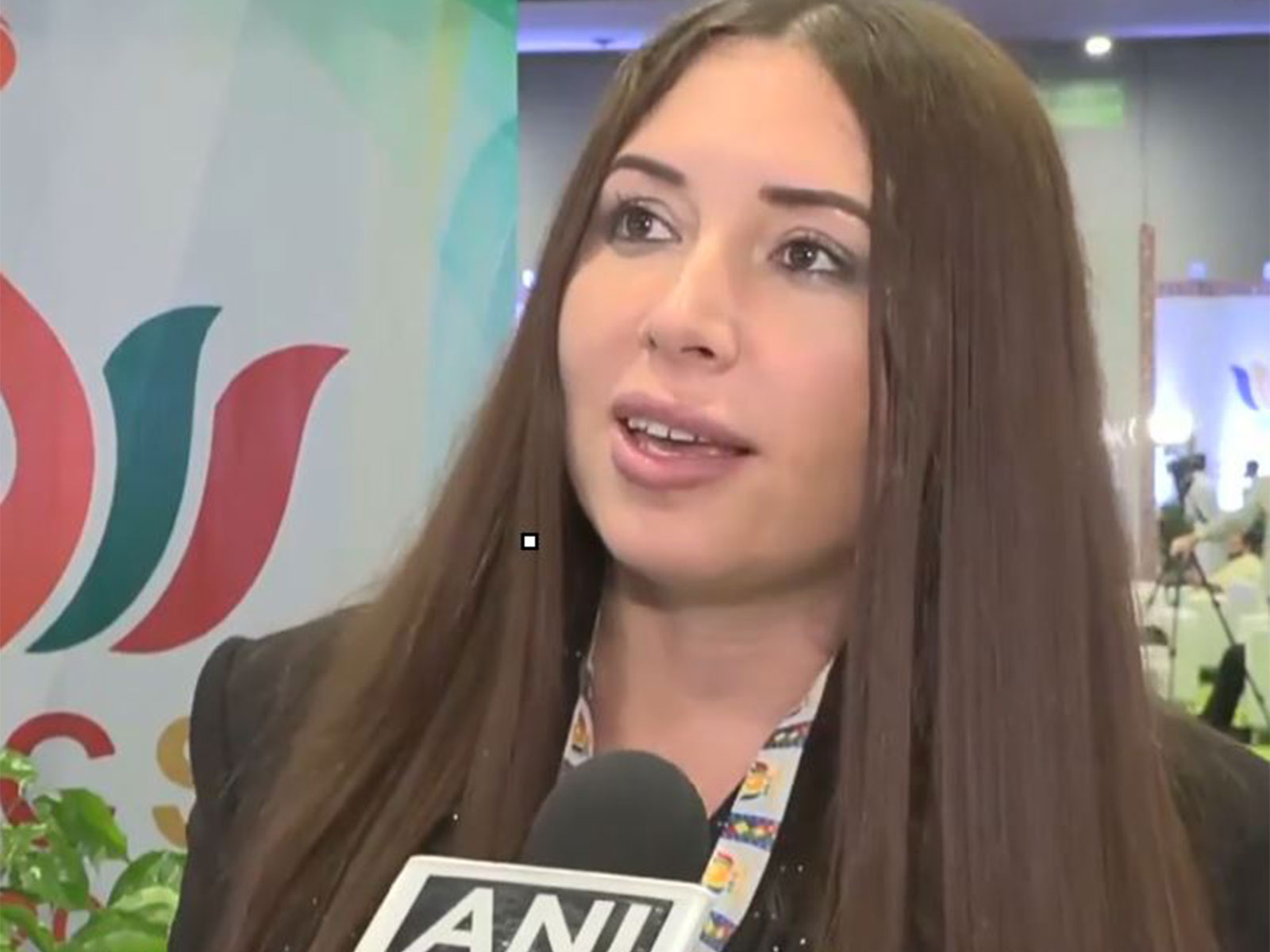 Russia News Editor-in-Chief Ekaterina Nadolskaya (Photo/ANI)