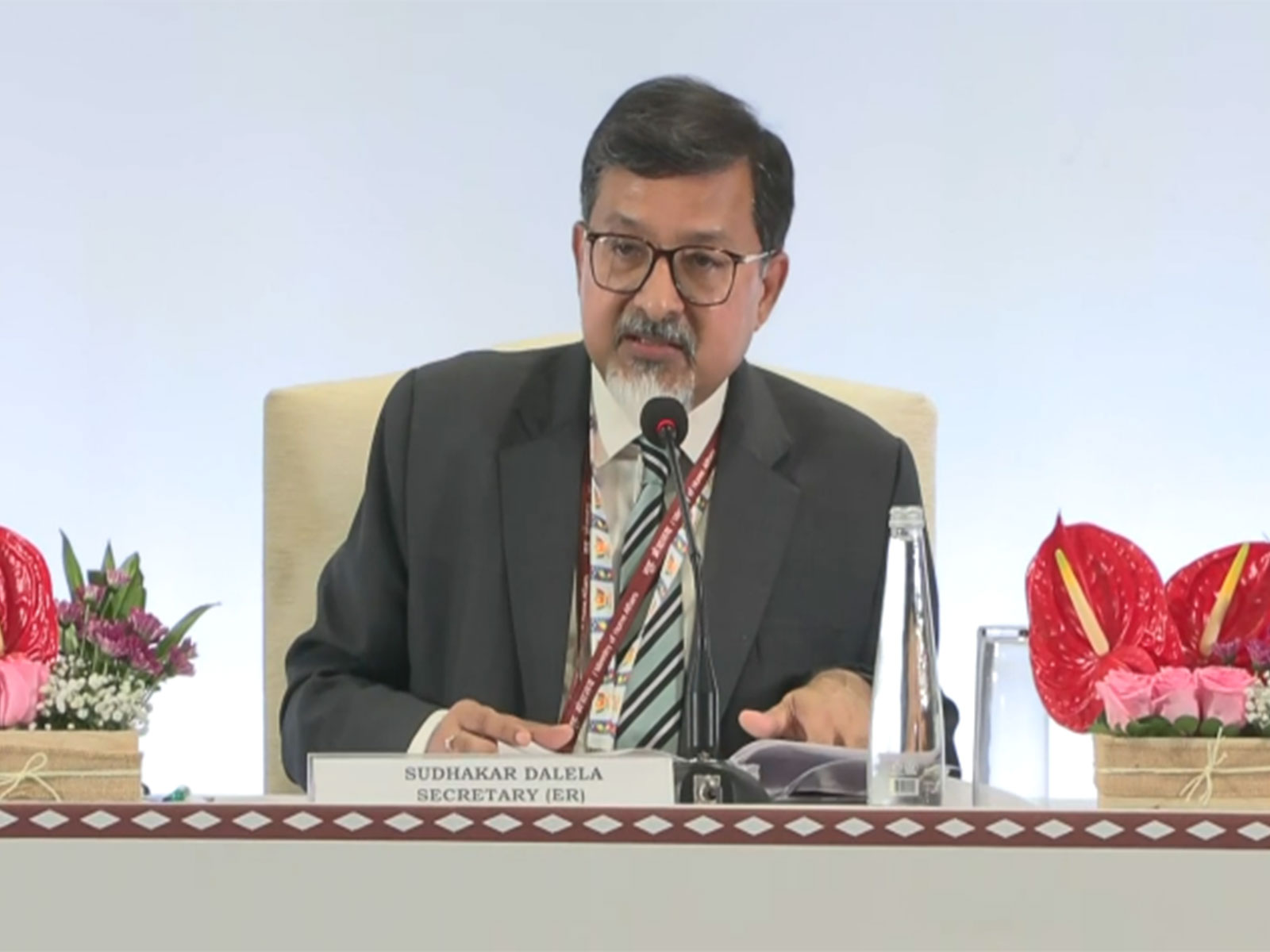 Sudhakar Dalela, Secretary (Economic Relations), Ministry of External Affairs (Photo/ANI)