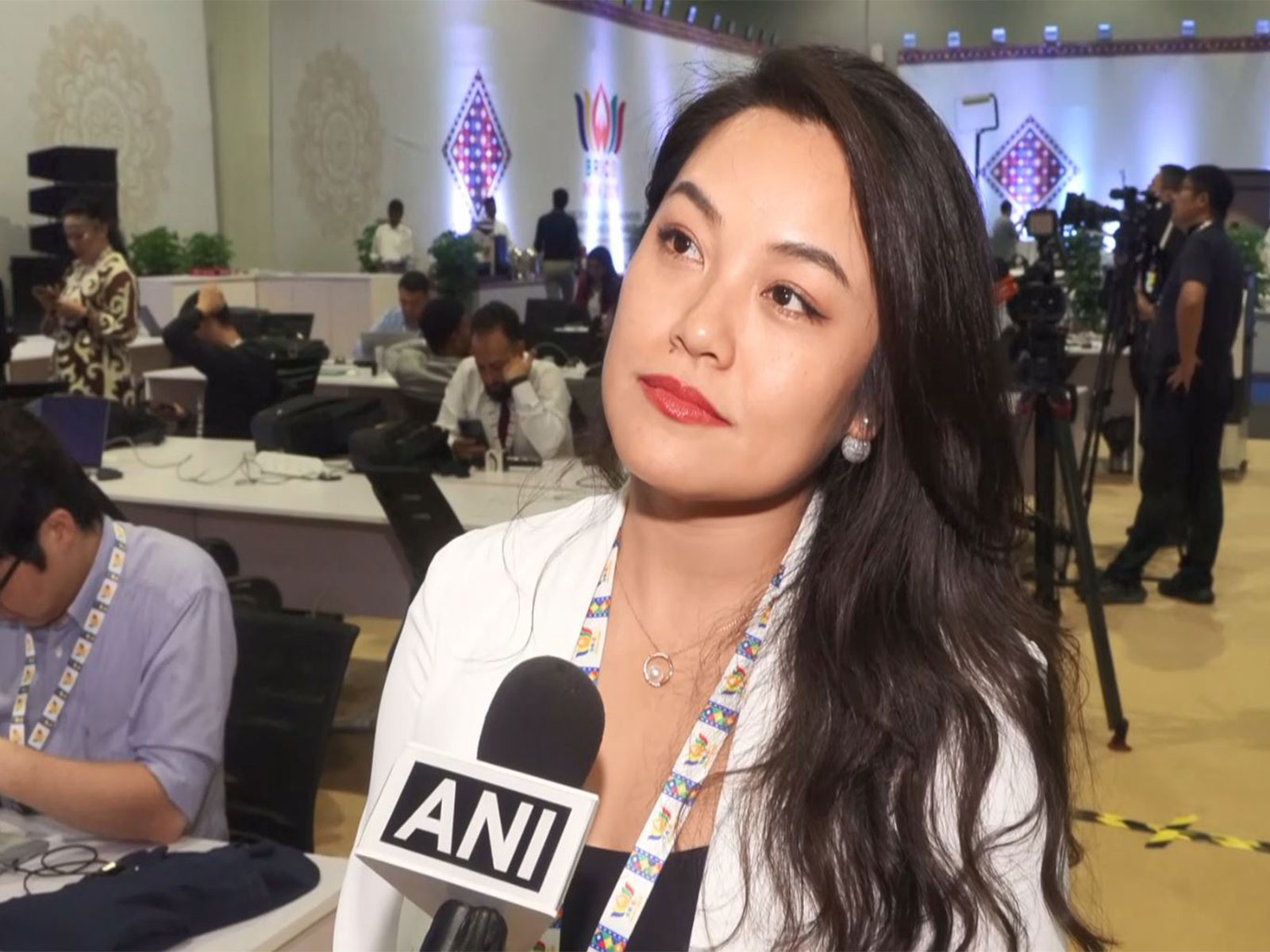 Chinese journalist Li Jingjing (Photo/ANI)