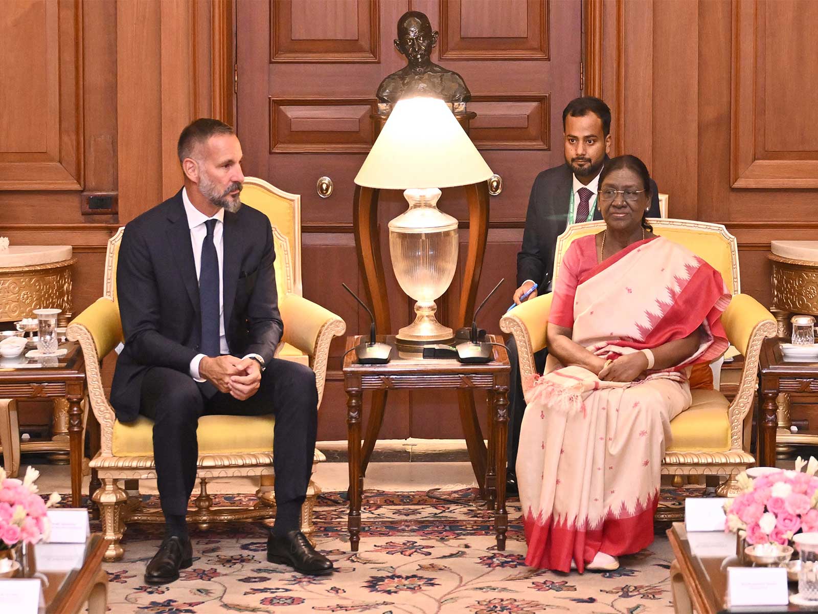 On his visit to India, the Prince met President Droupadi Murmu (File photo/ANI)