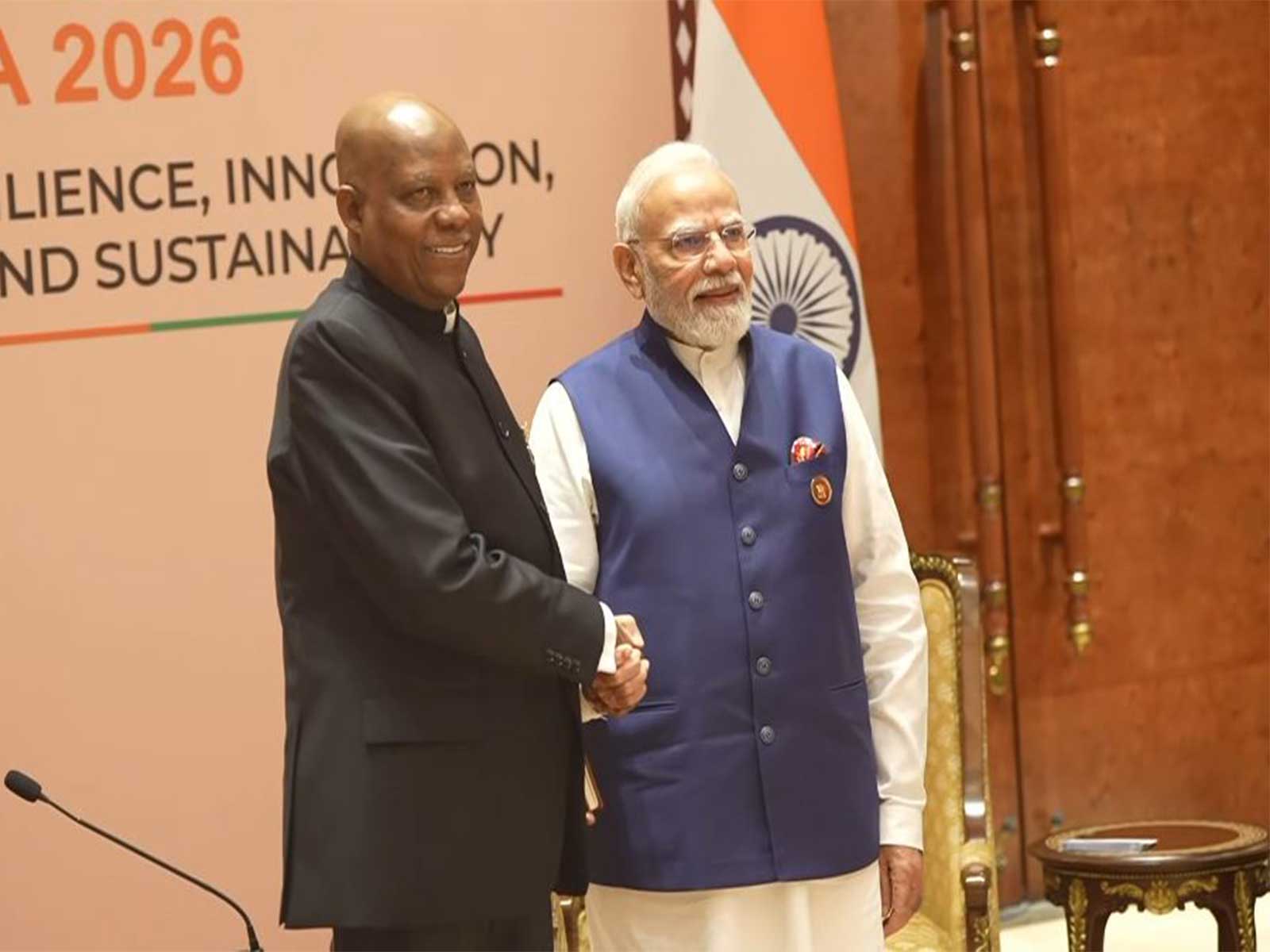Prime Minister Narendra Modi with Nigeria Vice President Kashim Shettima (Photo/DD)