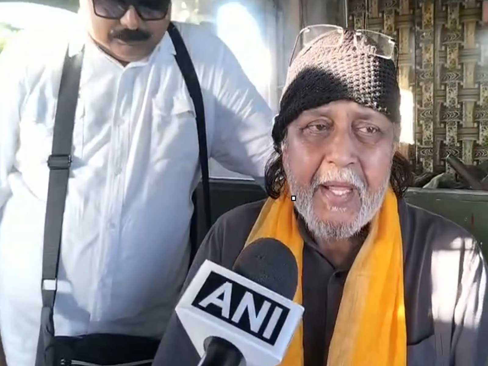 BJP leader Mithun Chakraborty (Photo/ANI) BJP leader Mithun Chakraborty (Photo/ANI)