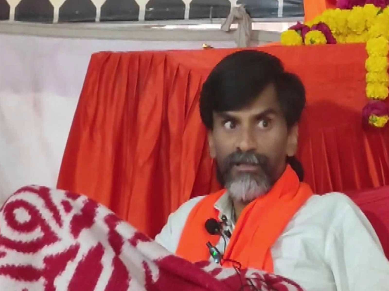 Maratha quota activist Manoj Jarange Patil (Photo/ANI)