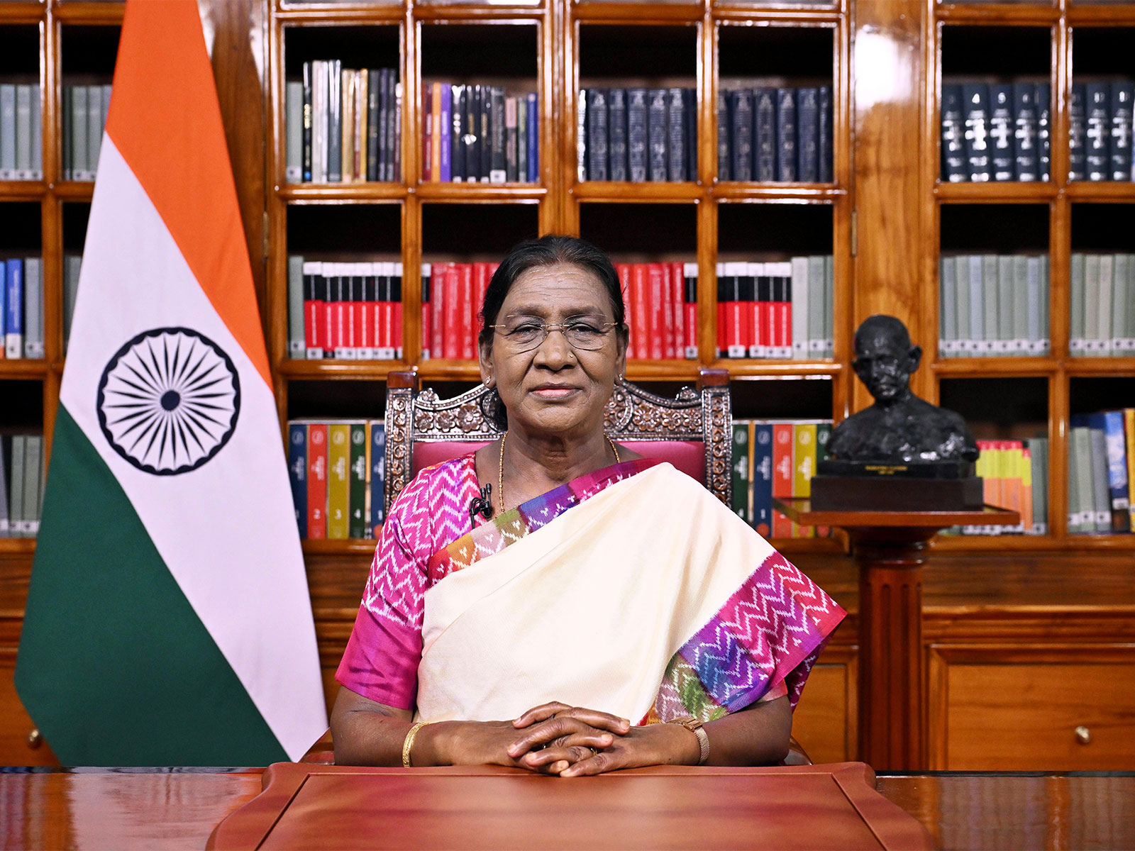 President Droupadi Murmu (File photo/ANI) President Droupadi Murmu (File photo/ANI)