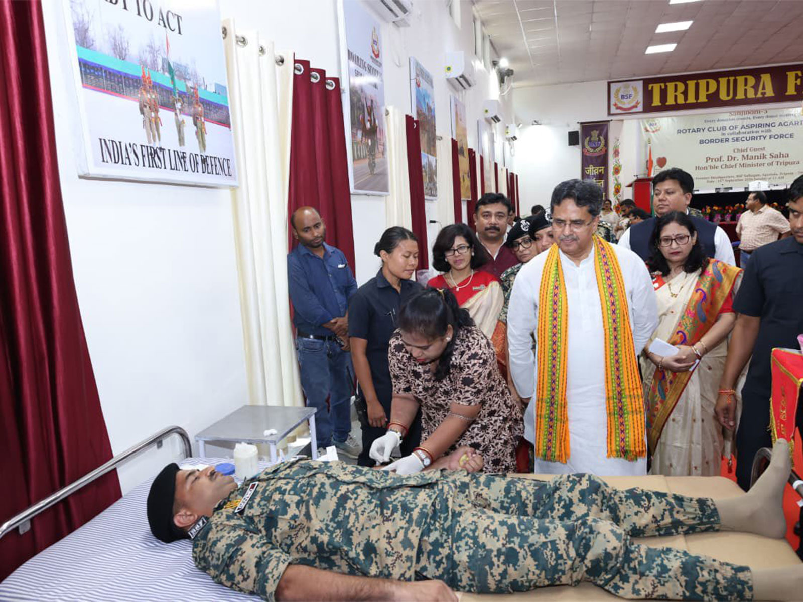 Tripura Chief Minister Manik Saha (Photo/X/@DrManikSaha2)