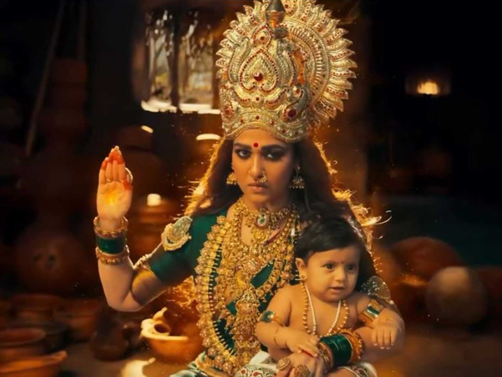 Nayanthara as Mookuthi Amman (Photo/Instagram@nayanthara) Nayanthara as Mookuthi Amman (Photo/Instagram@nayanthara)