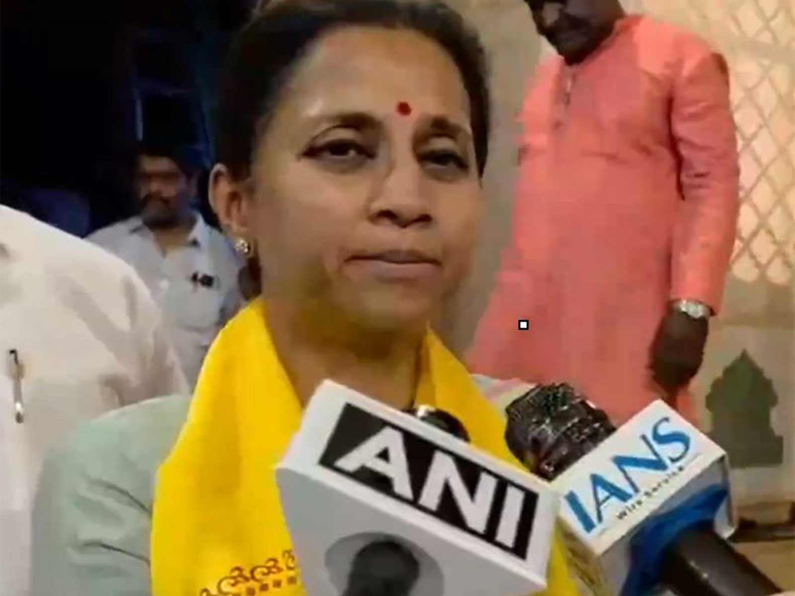 NCP (Sharad Pawar) MP Supriya Sule (Photo/ANI) NCP (Sharad Pawar) MP Supriya Sule (Photo/ANI)