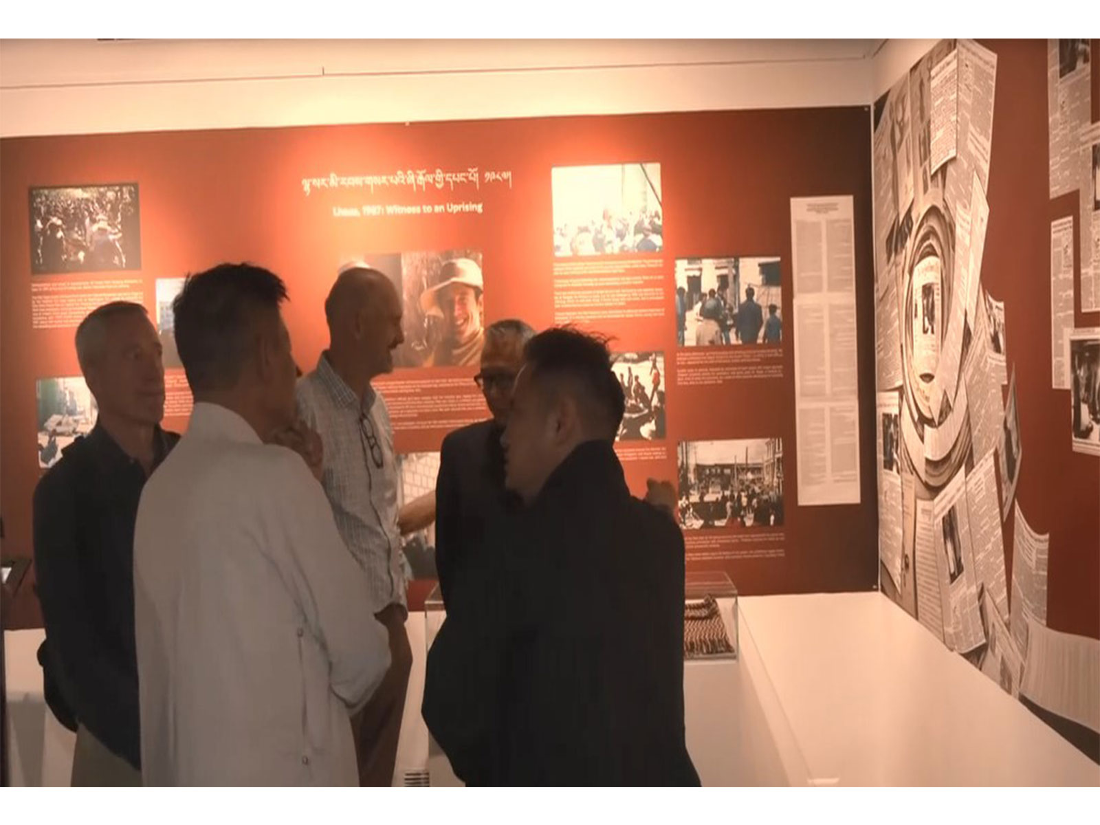 Visitors at the Tibet museum in Dharamshala, Himachal Pradesh (Photo/ANI) Visitors at the Tibet museum in Dharamshala, Himachal Pradesh (Photo/ANI)