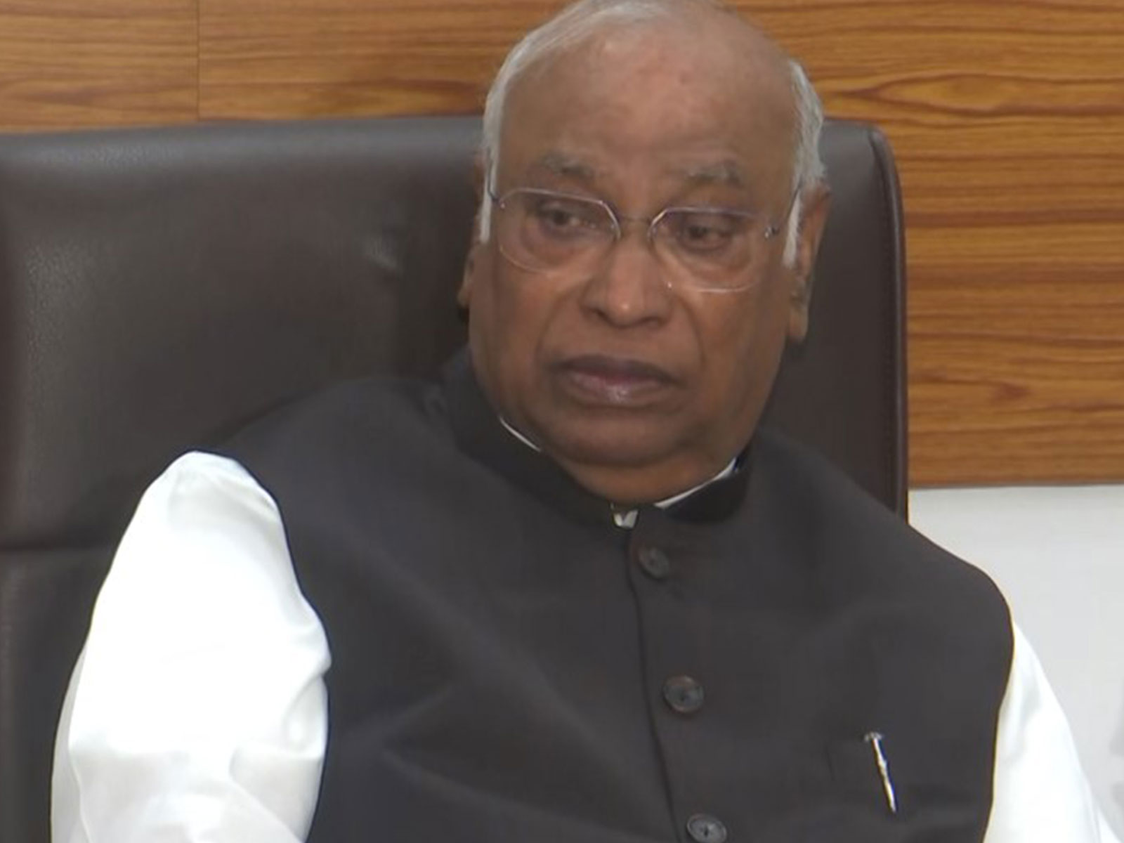 Congress National President Mallikarjun Kharge (File Photo/ANI)