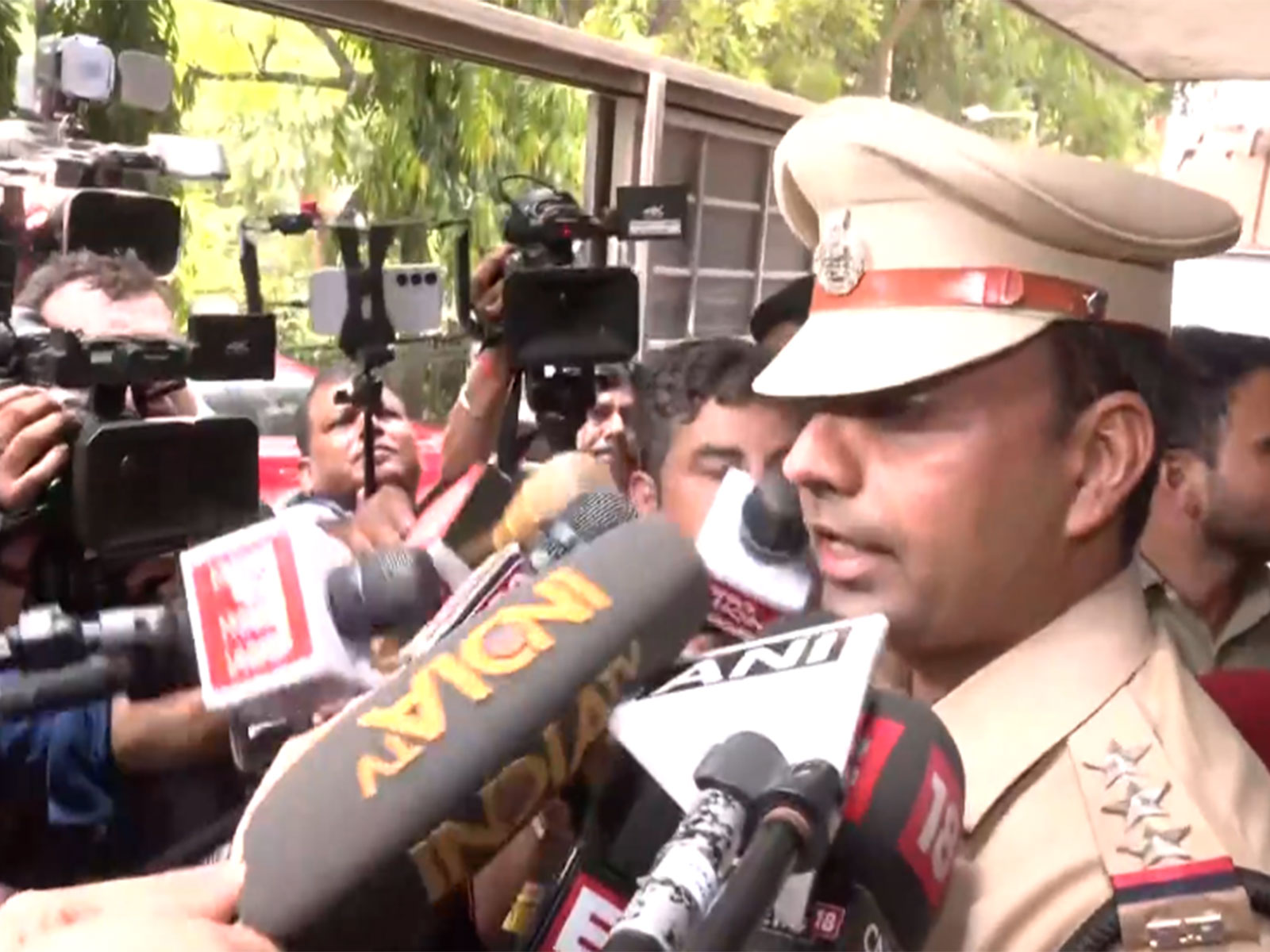 Gurugram Sector-56 SHO Manoj Kumar (Photo/ANI) Gurugram Sector-56 SHO Manoj Kumar (Photo/ANI)
