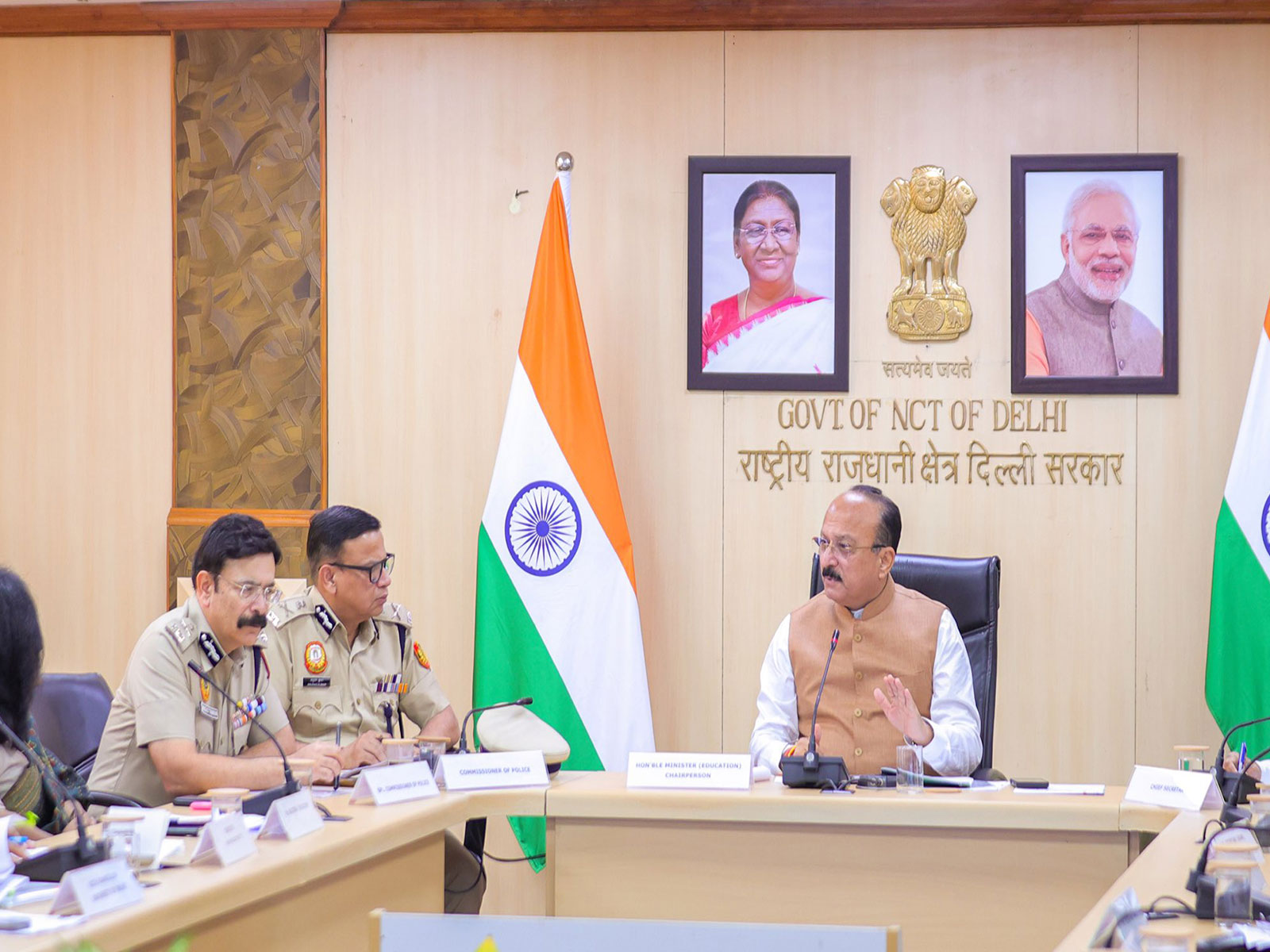 Delhi Education Minister Ashish Sood (Photo: @ashishsood_bjp/X)