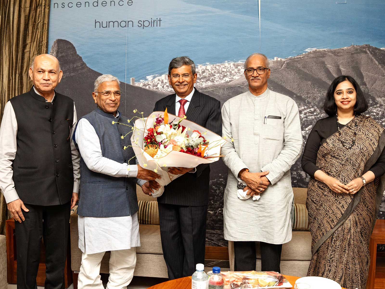 High Commissioner of India Prabhat Kumar welcomes Harivansh Narayan Singh, Deputy Chairman, Rajya Sabha, to Cape Town, where he leads the Indian Parliamentary Delegation at the 69th Commonwealth Parliamentary Conference (File Photo/X@IndiainCapeTown) High Commissioner of India Prabhat Kumar welcomes Harivansh Narayan Singh, Deputy Chairman, Rajya Sabha, to Cape Town, where he leads the Indian Parliamentary Delegation at the 69th Commonwealth Parliamentary Conference (File Photo/X@IndiainCapeTown)