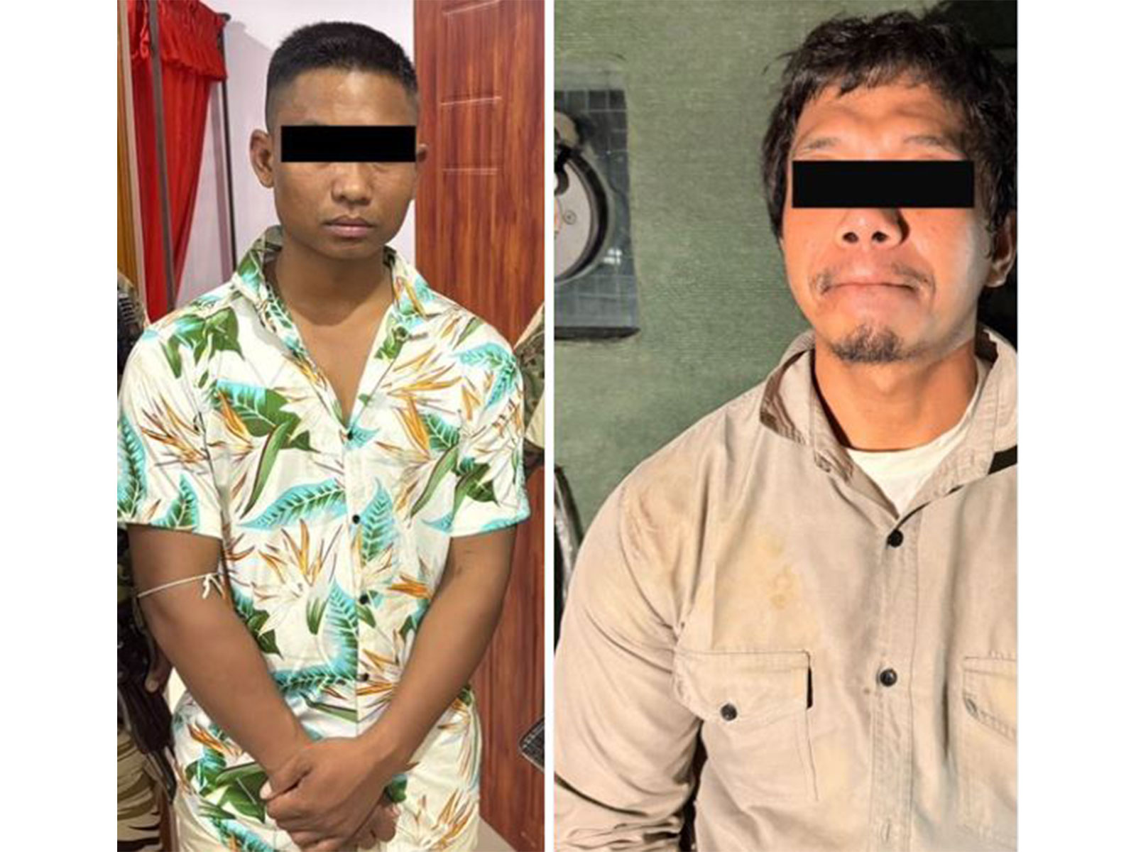 Sheleibam Tomtin Meitei and Sheleibam Jagatshyam Meitei (Photo/ManipurPolice) Sheleibam Tomtin Meitei and Sheleibam Jagatshyam Meitei (Photo/ManipurPolice)