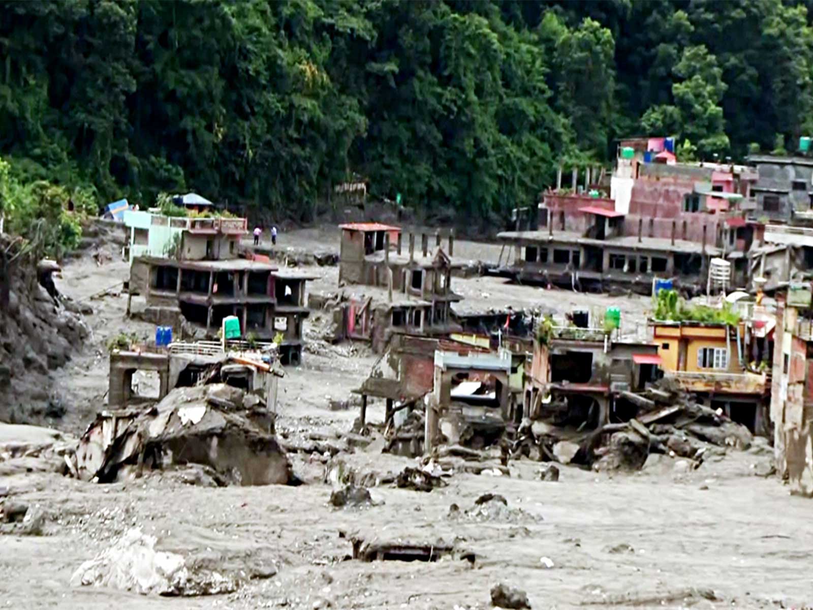 Aftermath of floods in Nepal (File Photo/ANI) Aftermath of floods in Nepal (File Photo/ANI)
