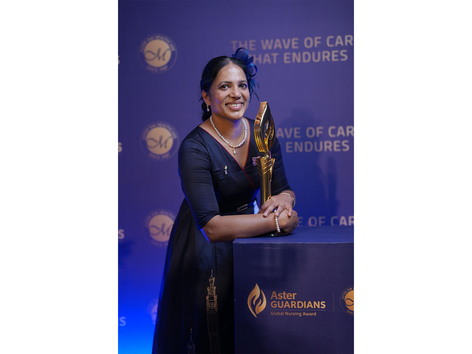 Dr Agimol Pradeep (Photo/Aster Guardian Global Nursing Award 2026 )