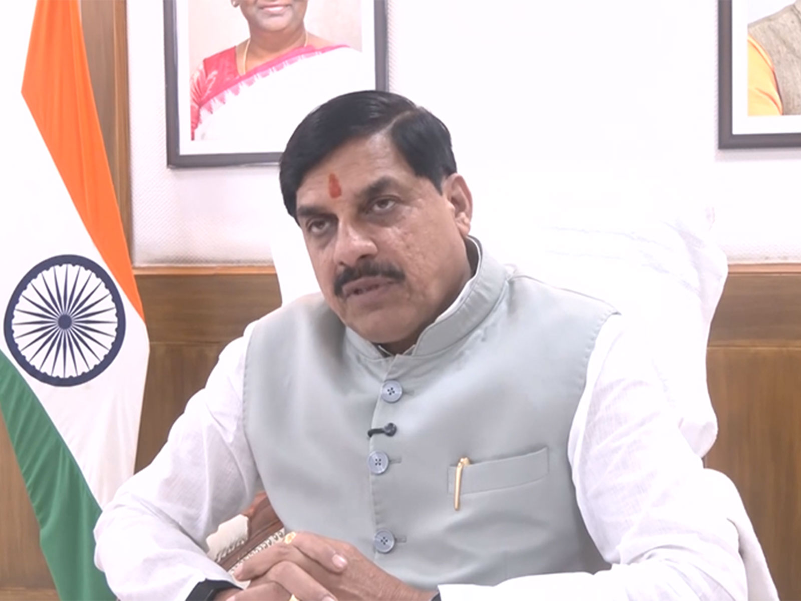 MP CM Mohan Yadav (Photo / ANI) MP CM Mohan Yadav (Photo / ANI)